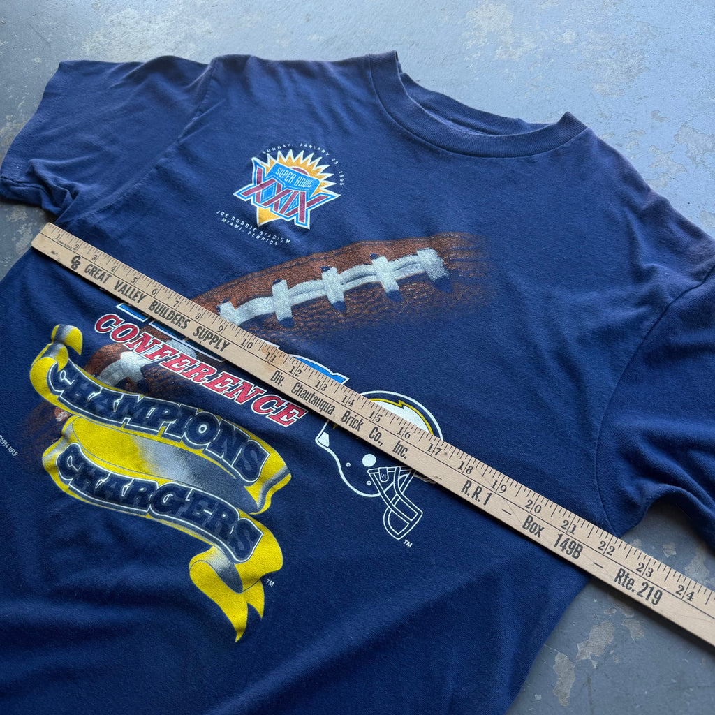 1994 CHARGERS AFC CONFERENCE CHAMPIONS T-SHIRT (XL)