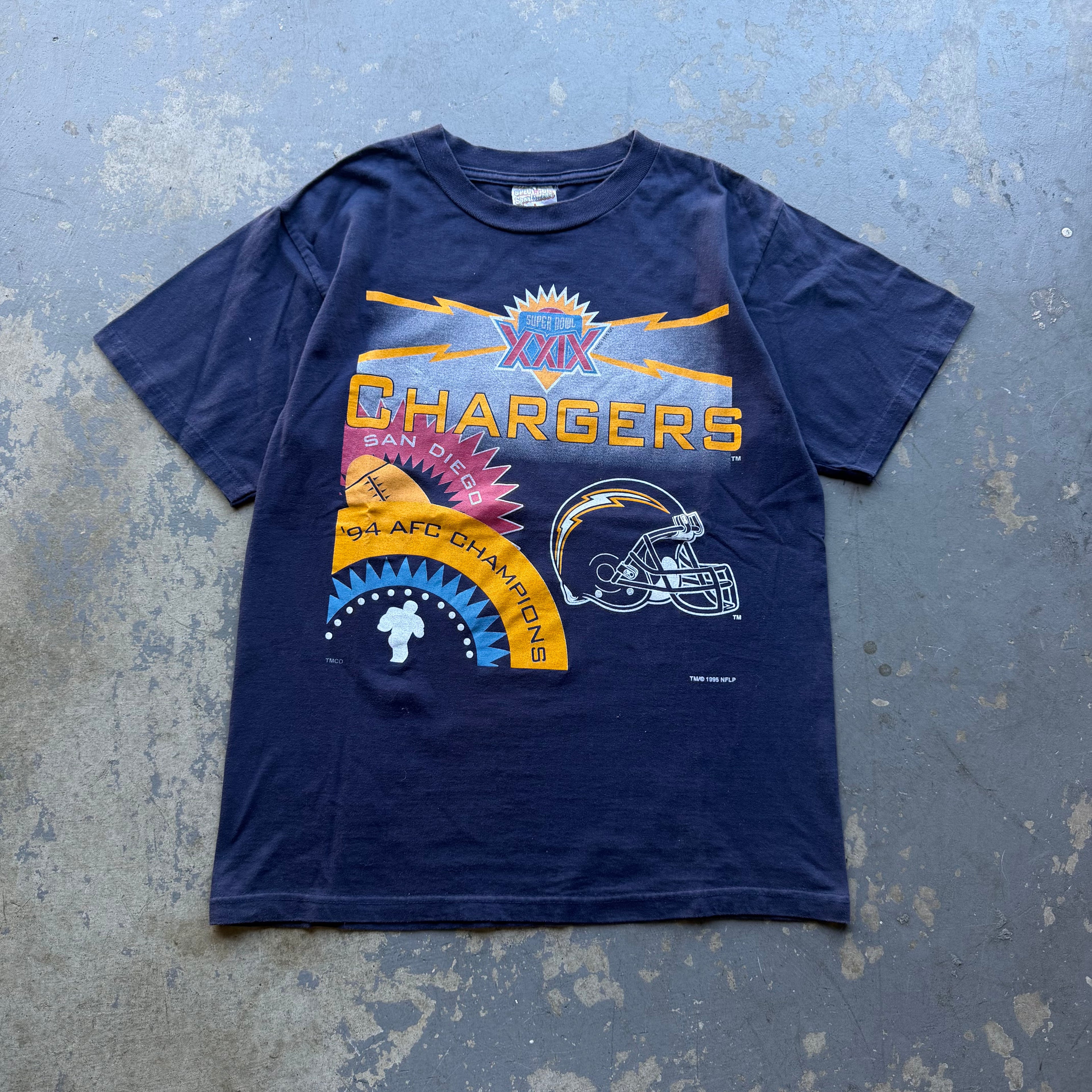 1994 CHARGERS AFC CHAMPIONS T-SHIRT (L)