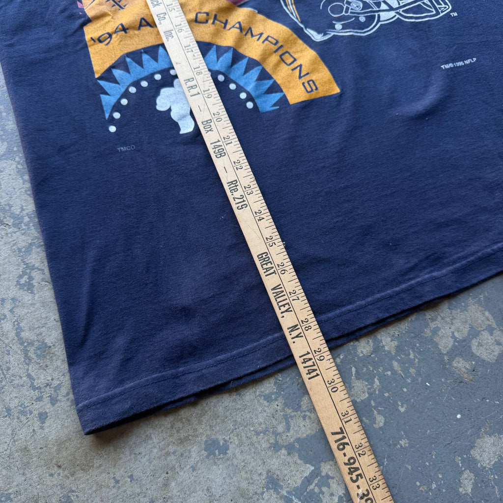 1994 CHARGERS AFC CHAMPIONS T-SHIRT (L)