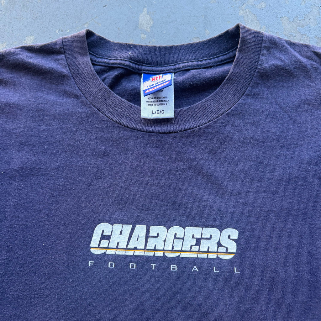 00'S CHARGERS FOOTBALL T-SHIRT (L)