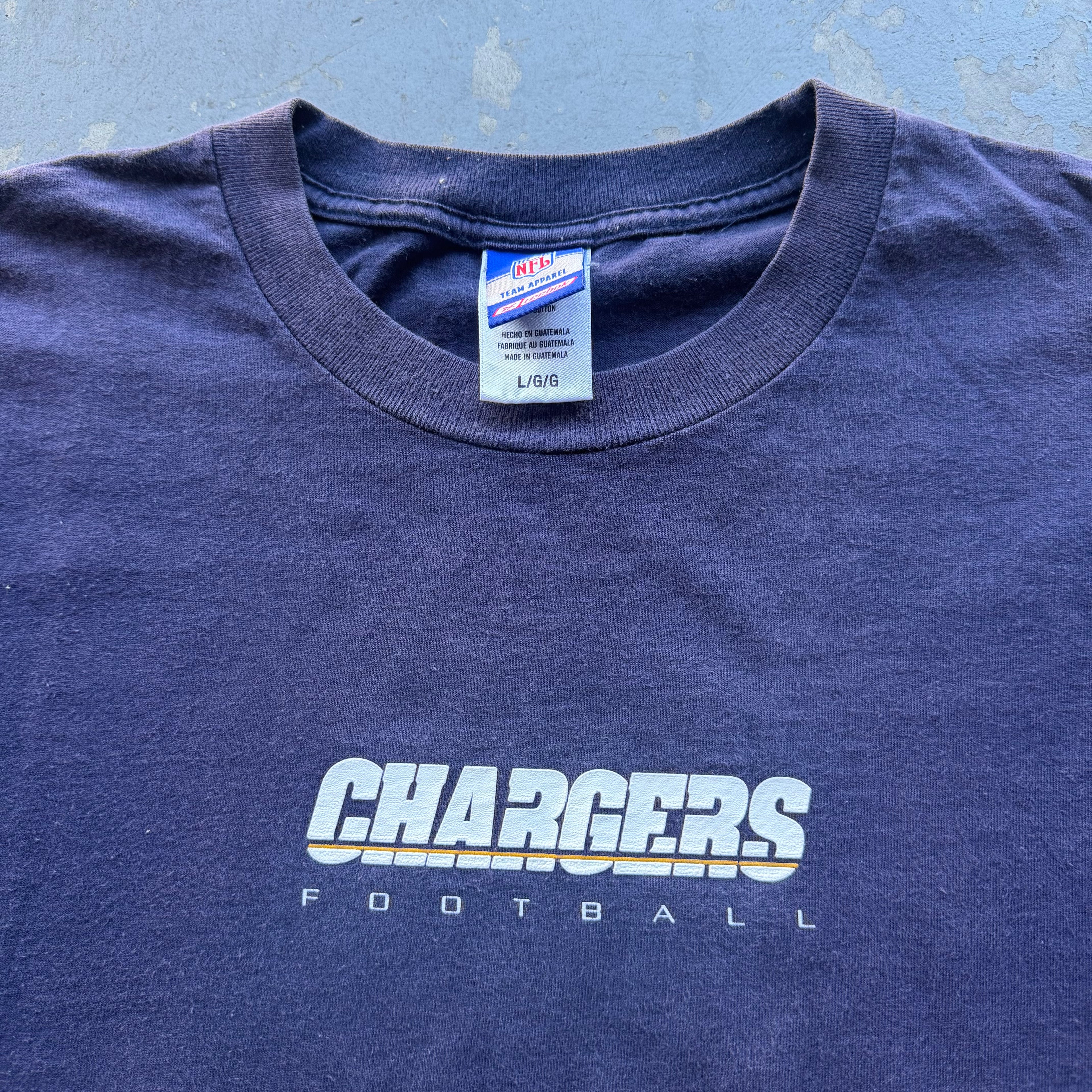00'S CHARGERS FOOTBALL T-SHIRT (L)