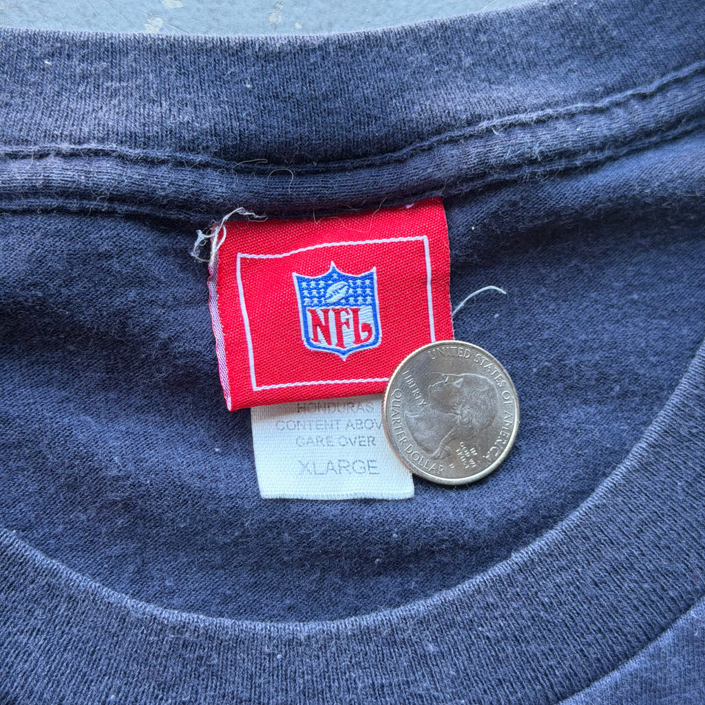 00'S CHARGERS JERSEY MESH LOGO T-SHIRT (XL)