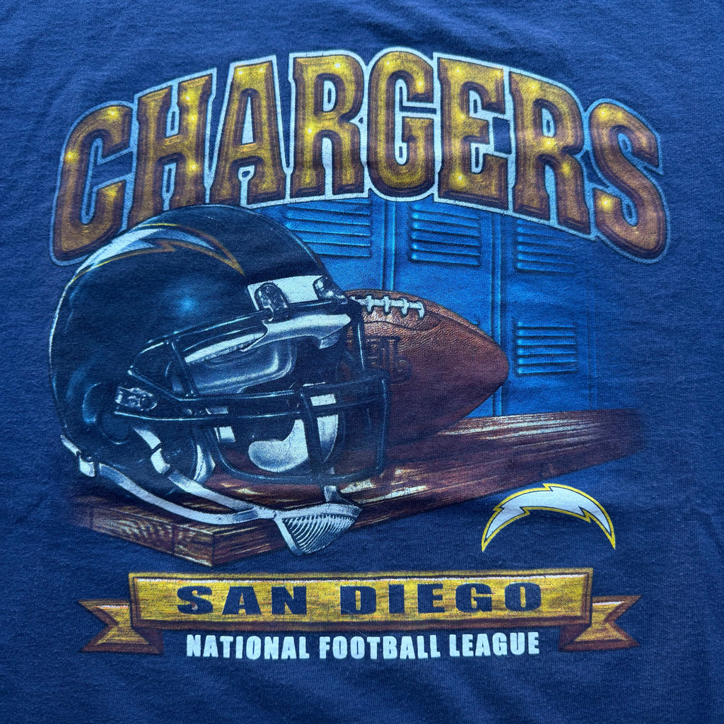 00'S CHARGERS LOCKER ROOM T-SHIRT (XL)