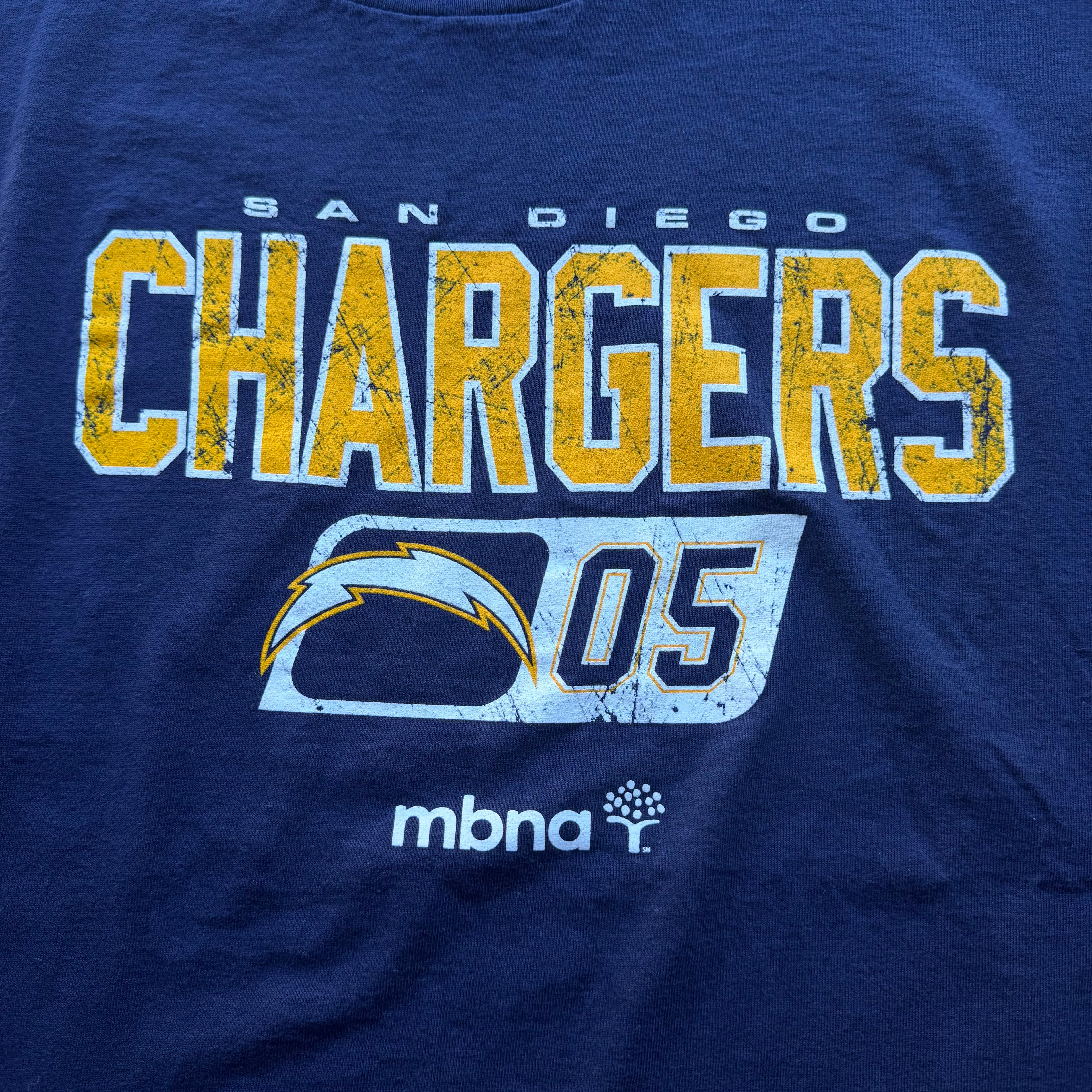 00'S CHARGERS MBNA T-SHIRT (XL)
