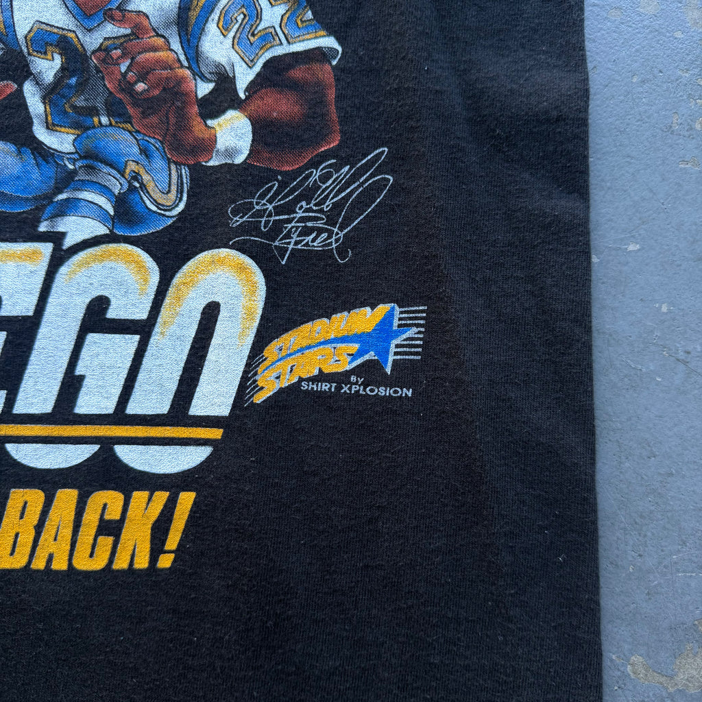 90'S CHARGERS STAN DIEGO CARICATURES T-SHIRT (L)