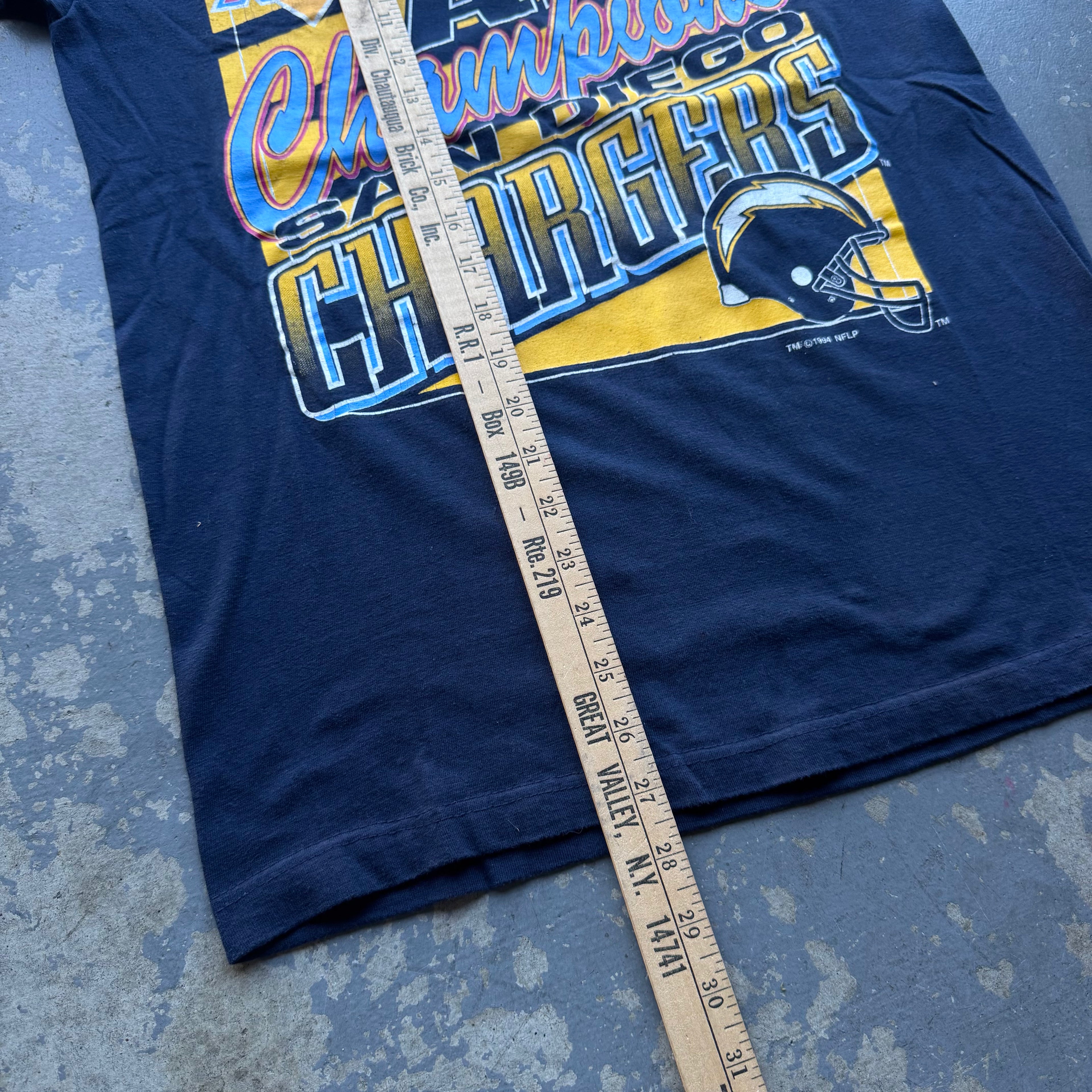 1994 CHARGERS AFC CHAMPIONS T-SHIRT (M)