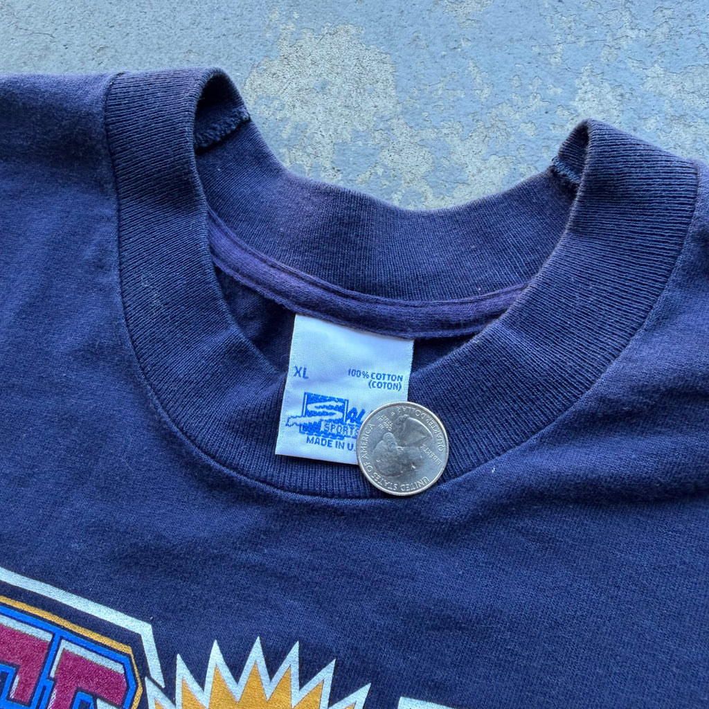 1995 CHARGERS SUPERBOWL FORECAST T-SHIRT (XL)