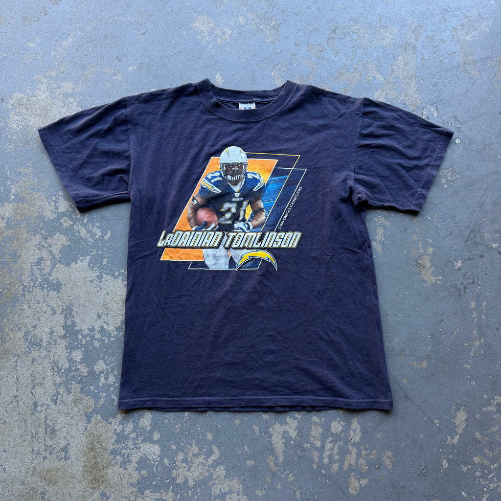 00'S CHARGERS LADANIAN TOMLINSON SOLO T-SHIRT (M)