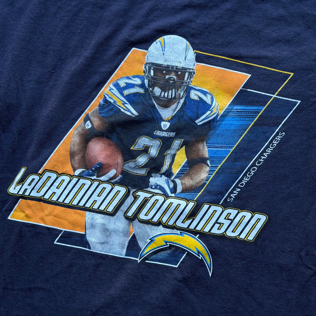 00'S CHARGERS LADANIAN TOMLINSON SOLO T-SHIRT (M)