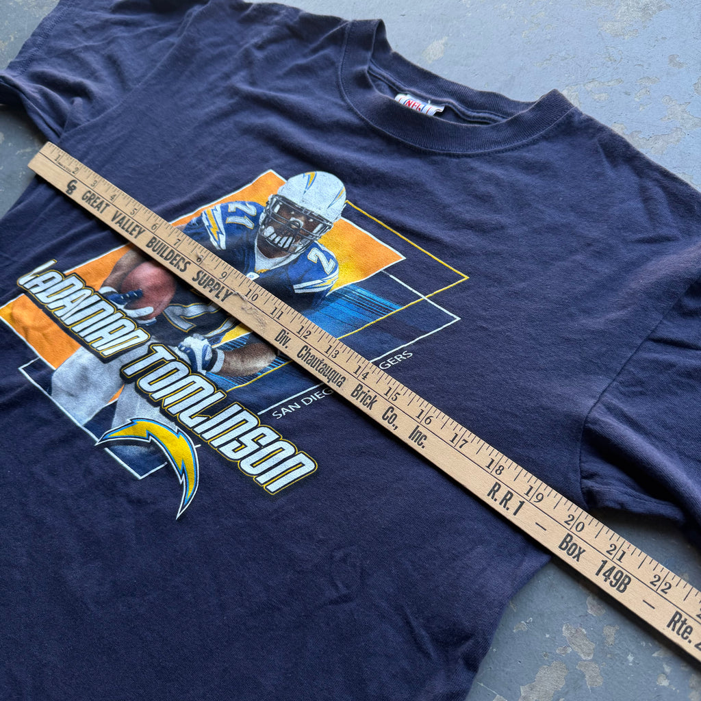 00'S CHARGERS LADANIAN TOMLINSON SOLO T-SHIRT (M)
