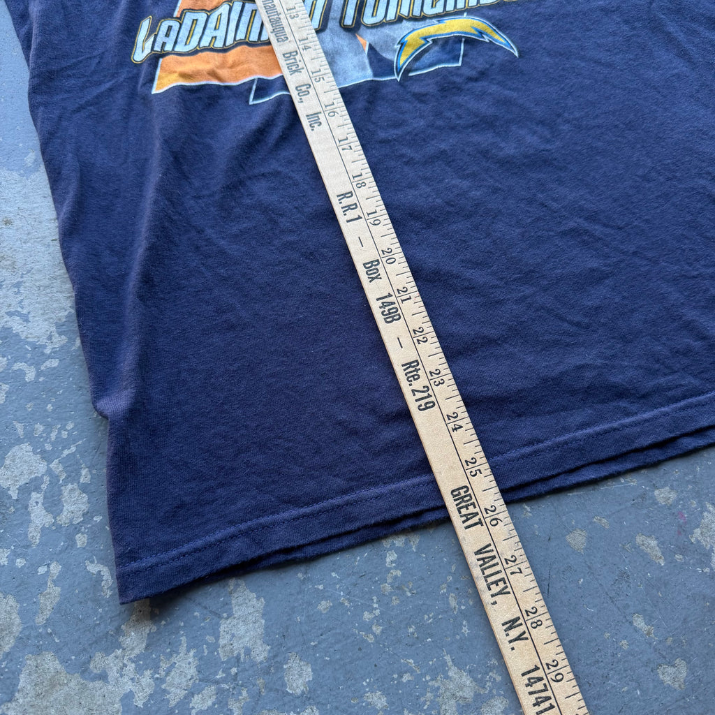 00'S CHARGERS LADANIAN TOMLINSON SOLO T-SHIRT (M)