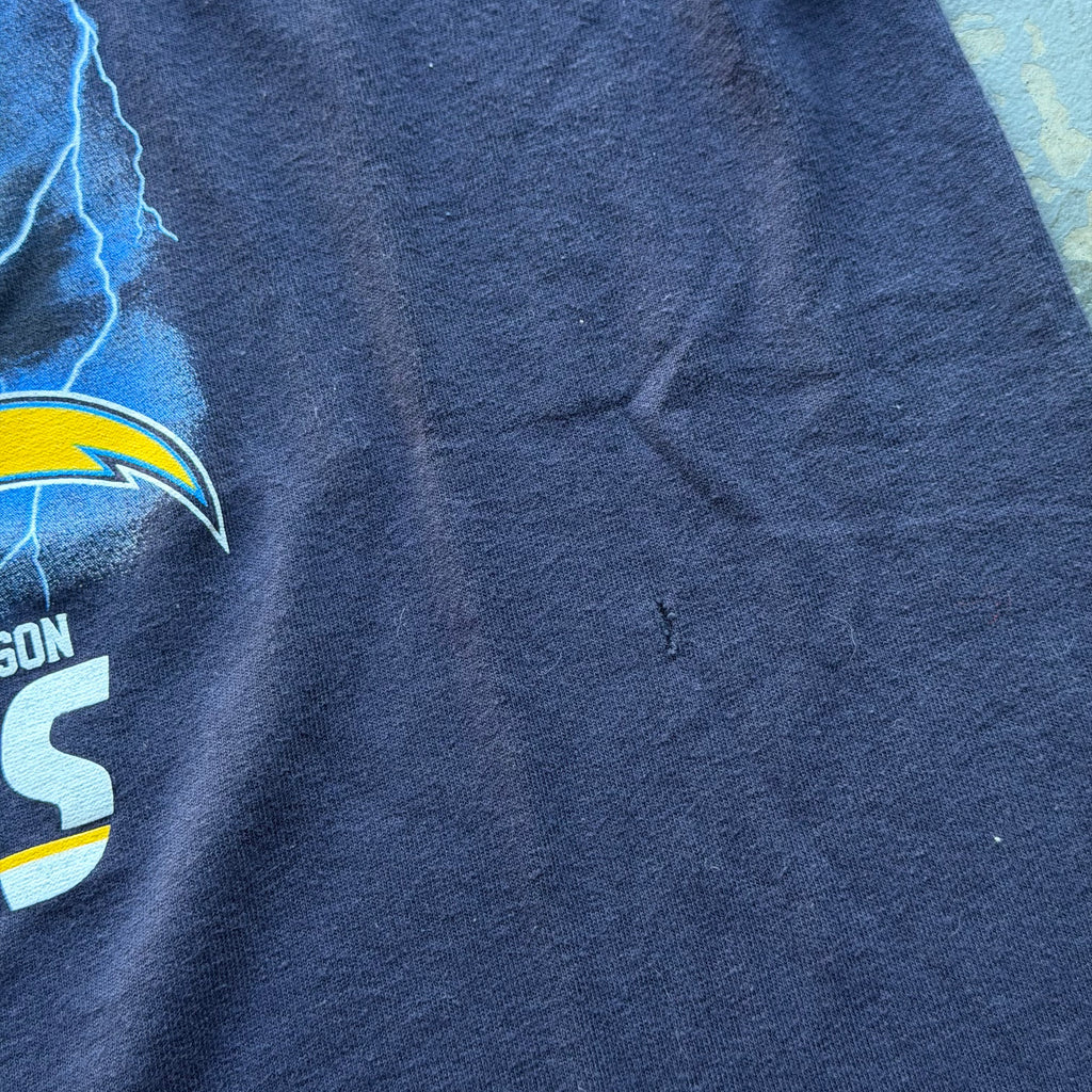 00'S CHARGERS LIGHTNING STRIKES T-SHIRT (XL)