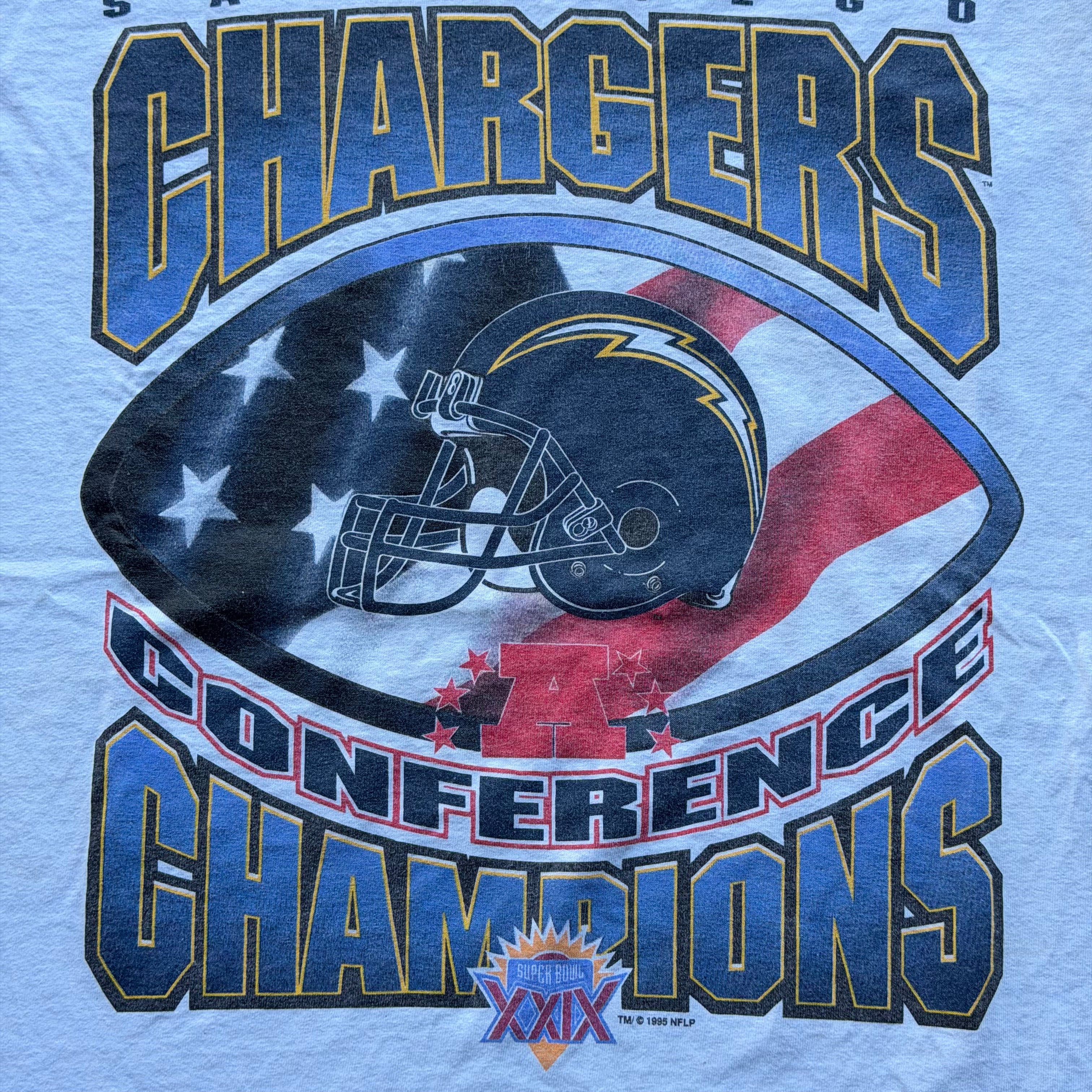 1994 CHARGERS CONFERENCE CHAMPIONS T-SHIRT (L)