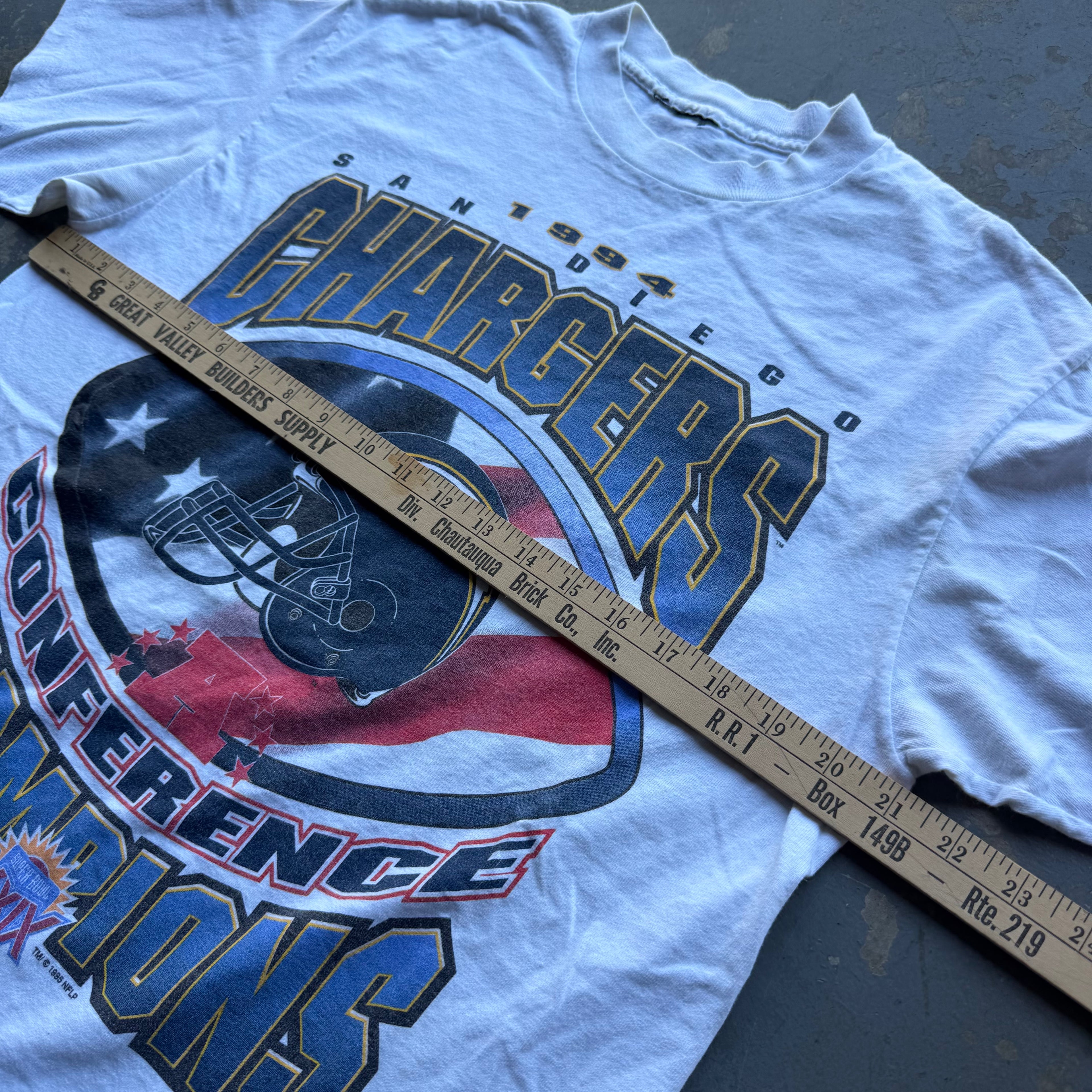 1994 CHARGERS CONFERENCE CHAMPIONS T-SHIRT (L)