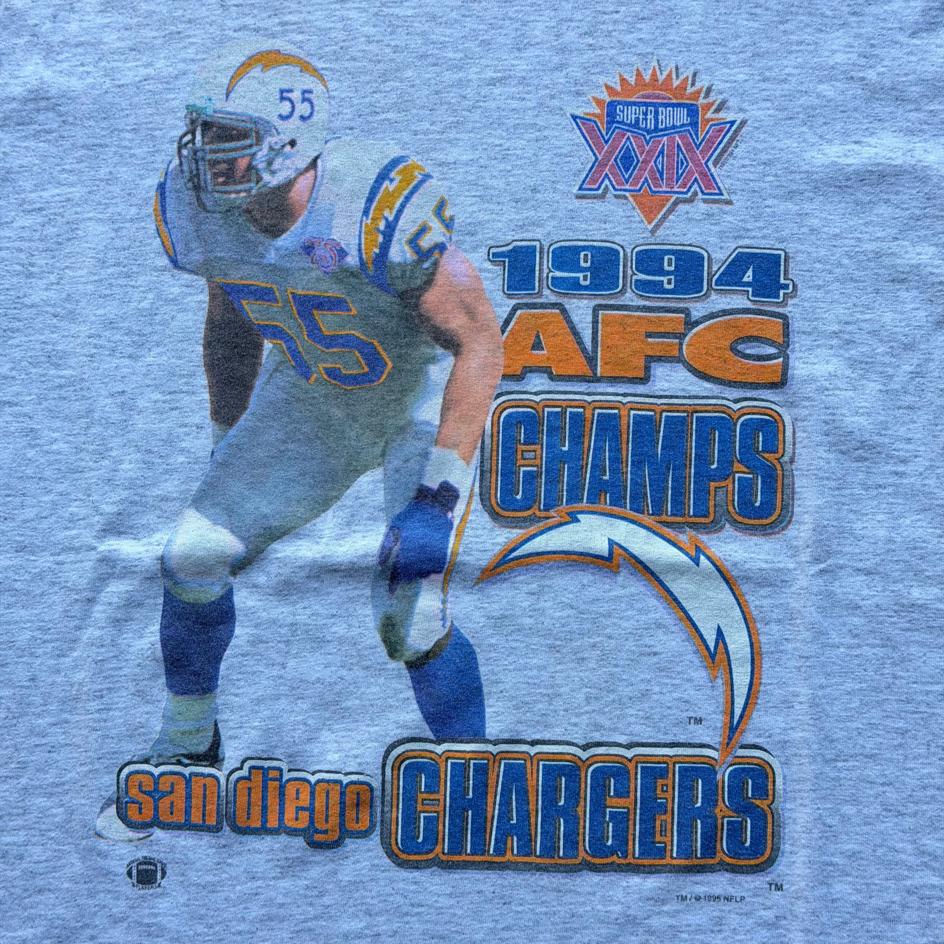 1994 CHARGERS JUNIOR SEAU T-SHIRT (XL)