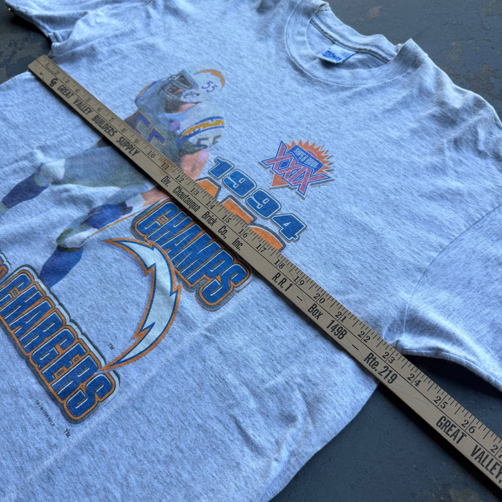 1994 CHARGERS JUNIOR SEAU T-SHIRT (XL)