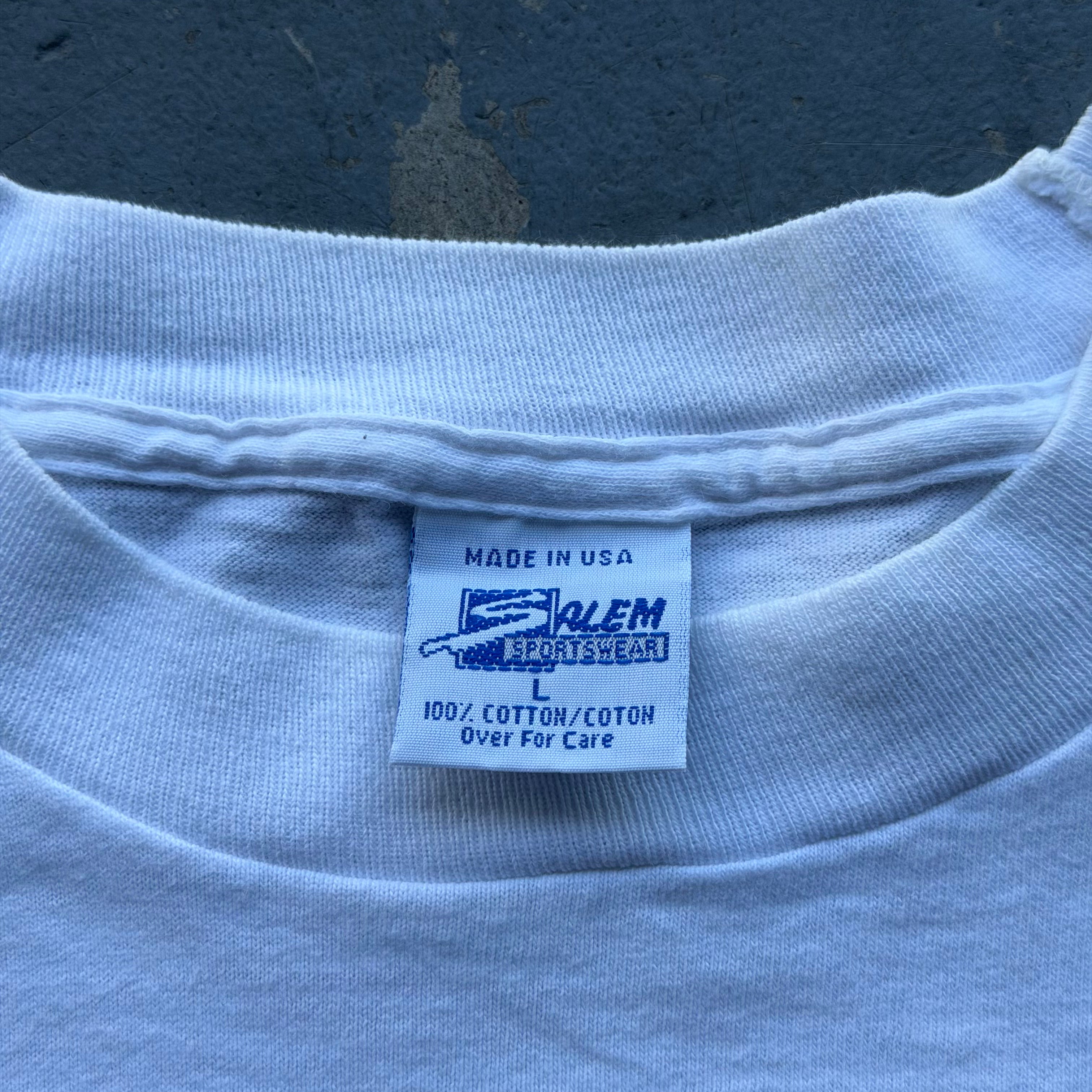 1995 CHARGERS SUPERBOWL XXIX T-SHIRT (L)