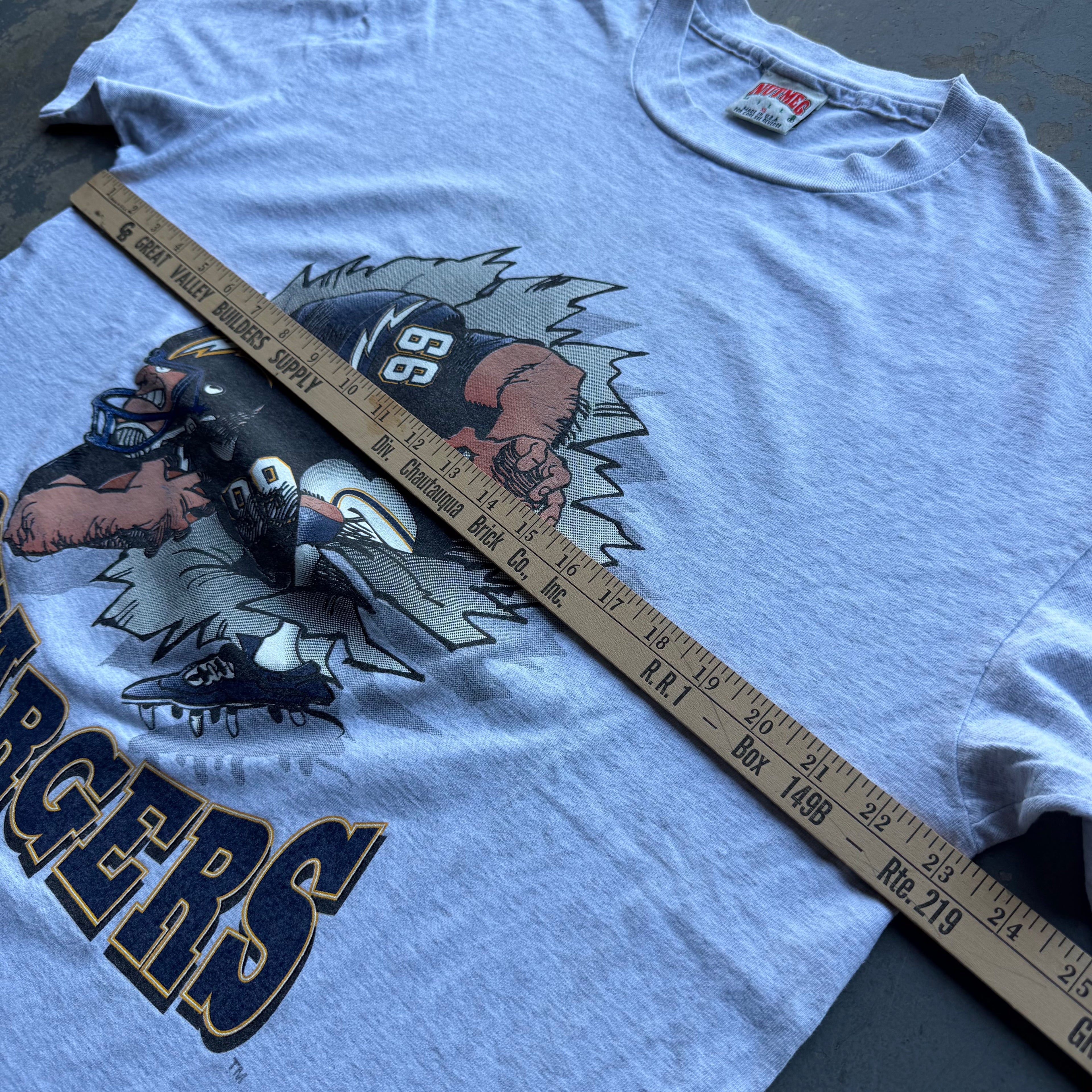 1993 CHARGERS JACK MURPHY T-SHIRT (XL)
