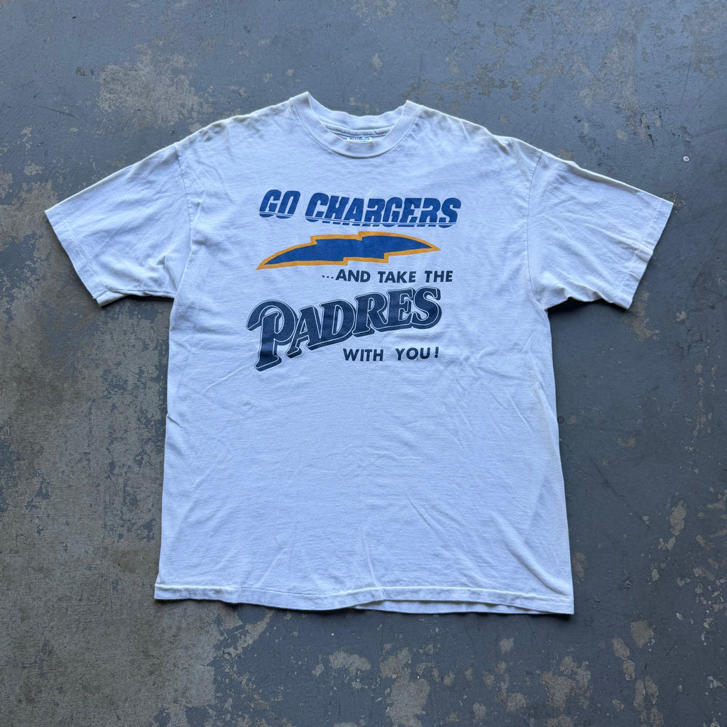 90'S CHARGERS PADRES T-SHIRT (XL)