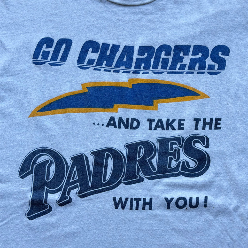 90'S CHARGERS PADRES T-SHIRT (XL)
