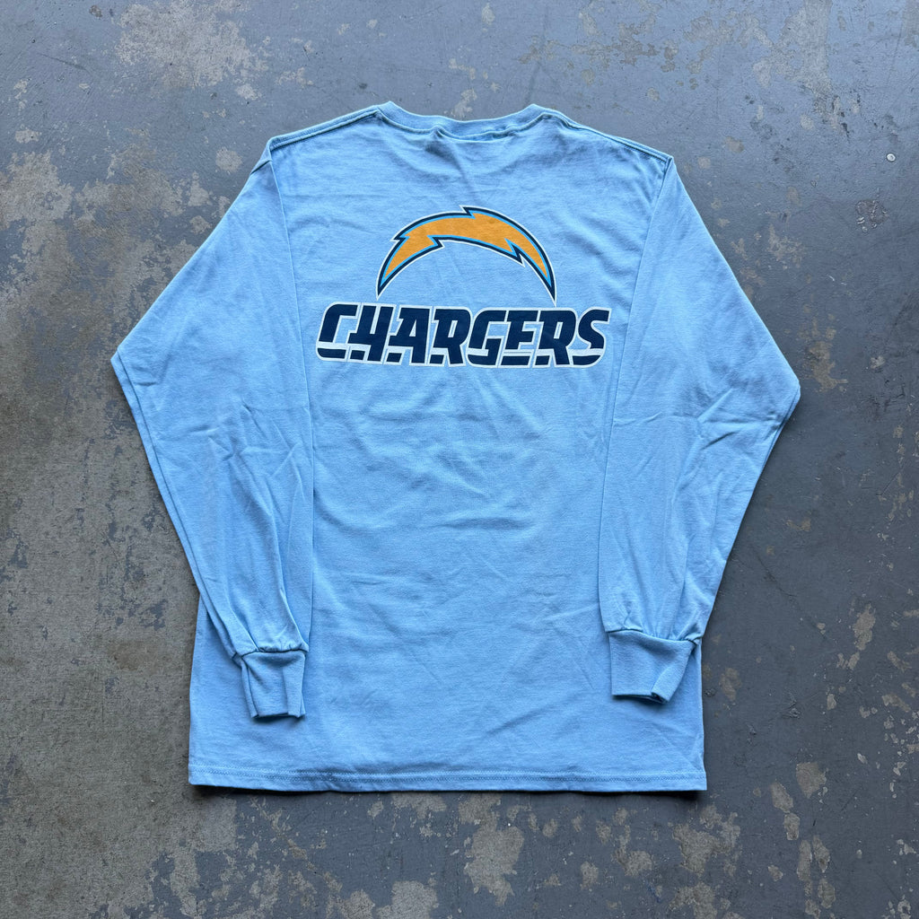 2009 CHARGERS AFC WEST DIVISION CHAMP LONG SLEEVE SHIRT (L)