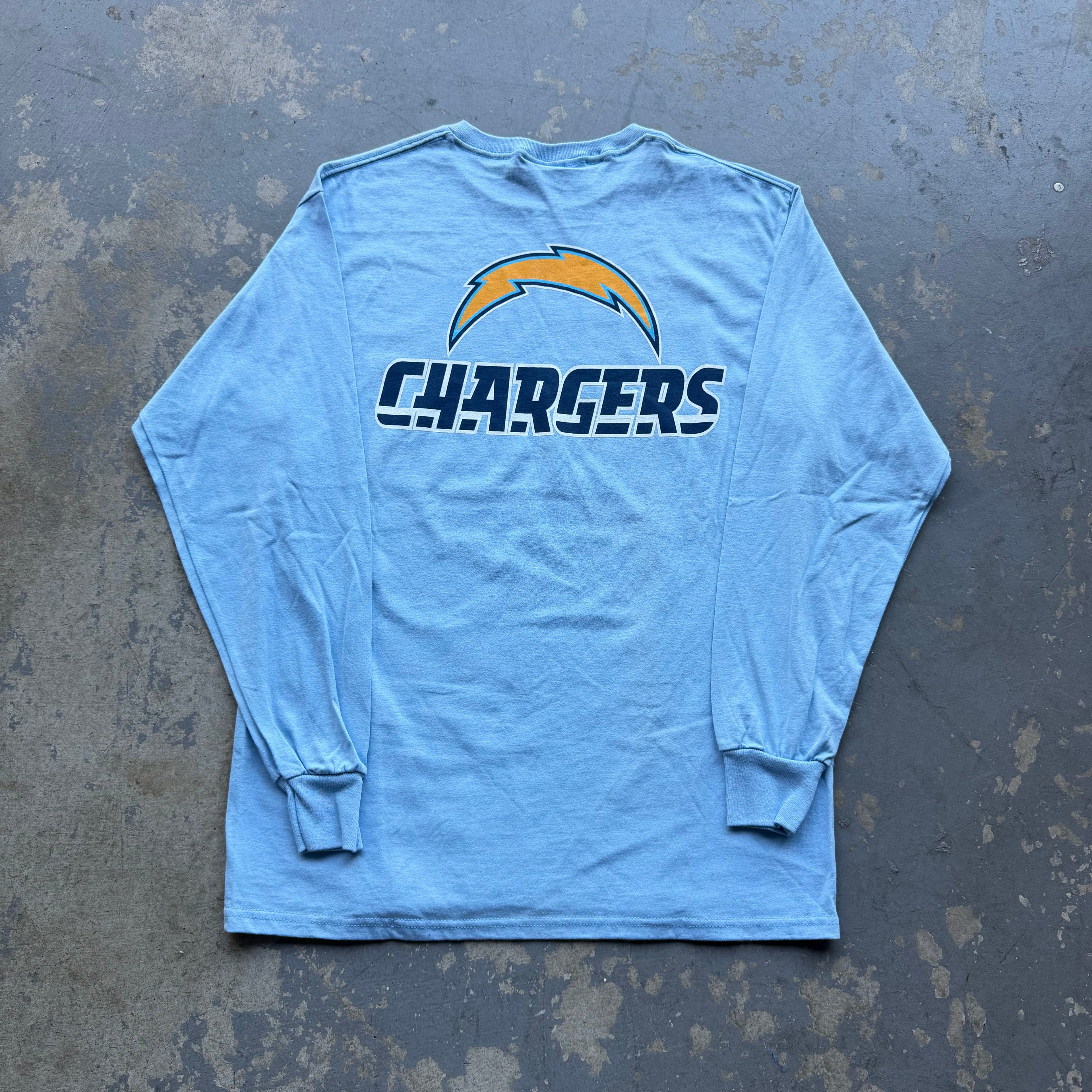 2009 CHARGERS AFC WEST DIVISION CHAMP LONG SLEEVE SHIRT (L)