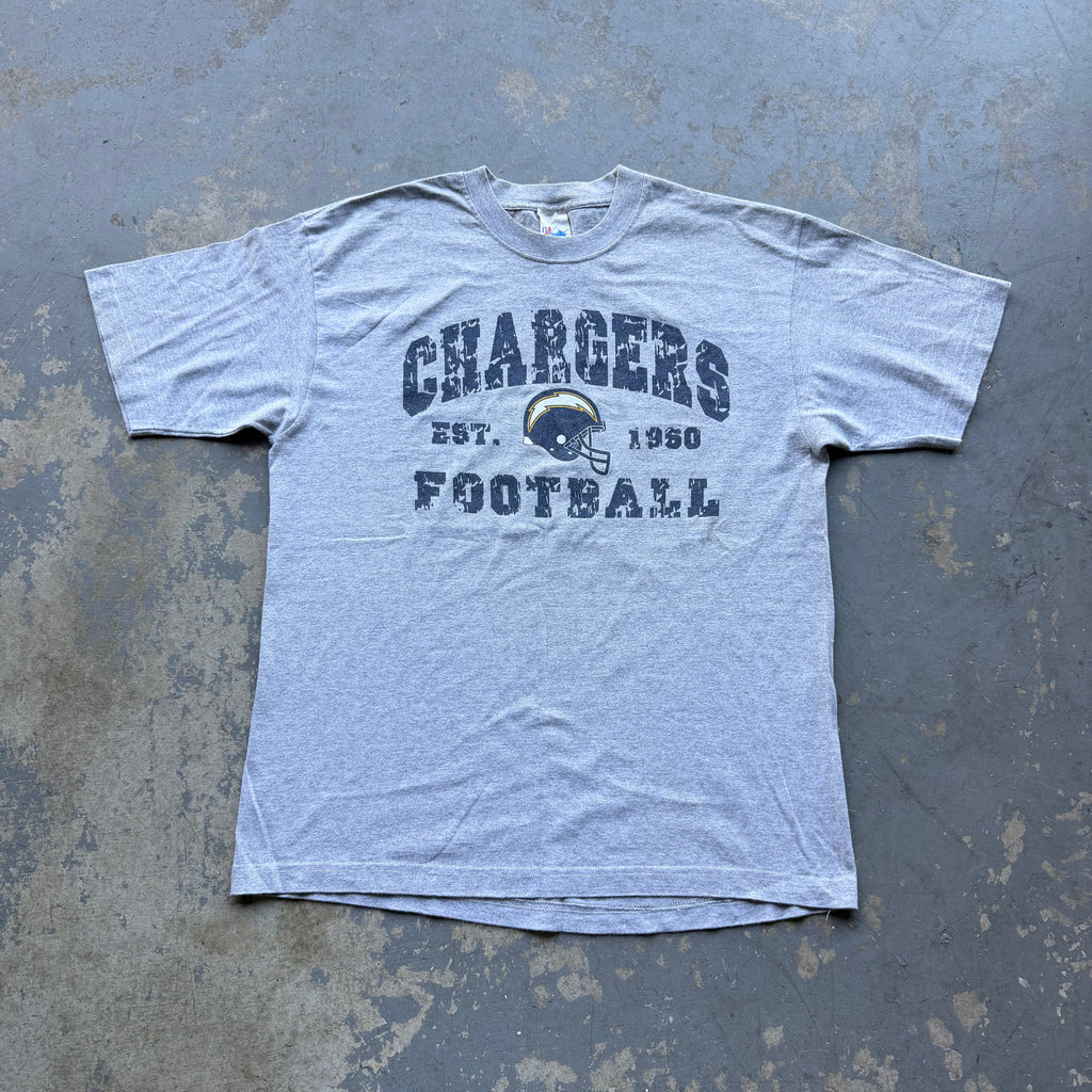 00'S CHARGERS FOOTBALL T-SHIRT (XL)