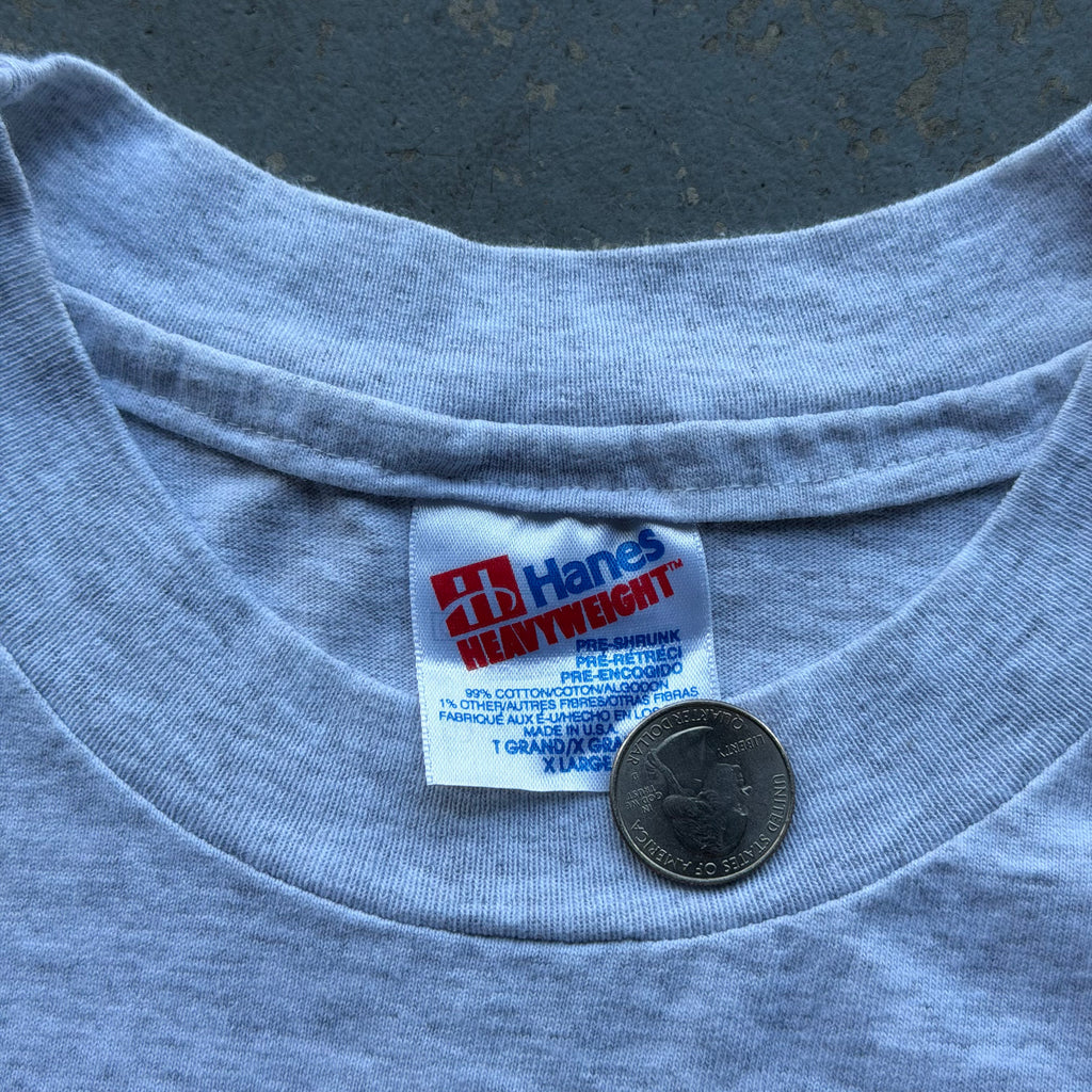 1994 CHARGERS AFC CONFERENCE CHAMPIONS GREY T-SHIRT (XL)