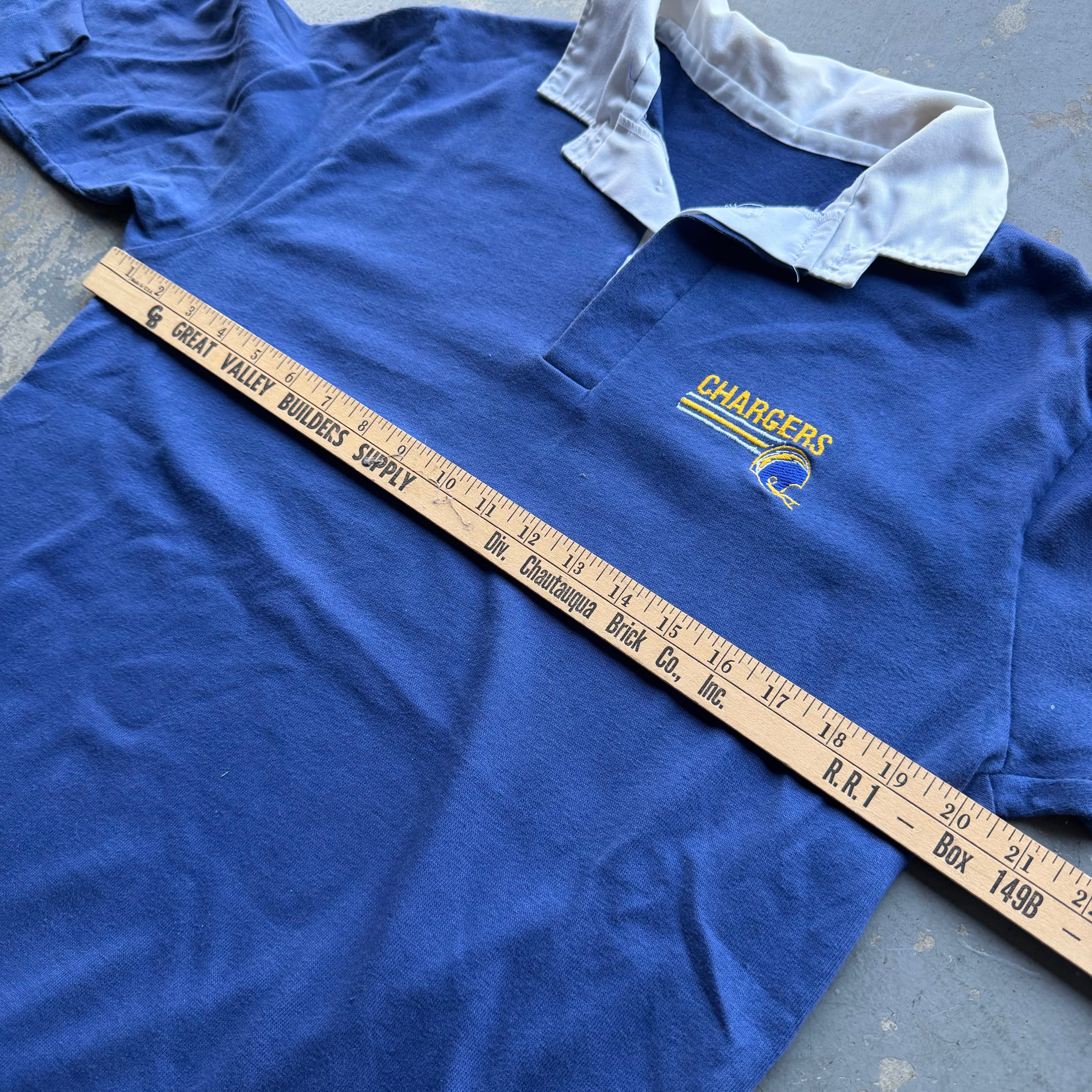 90'S CHARGERS RUGBY SHIRT (M)