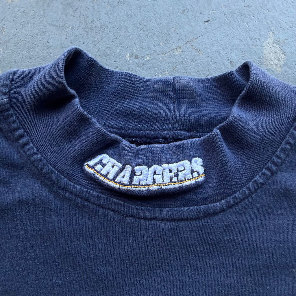 90'S CHARGERS MOCKNECK LONG SLEEVE (M)