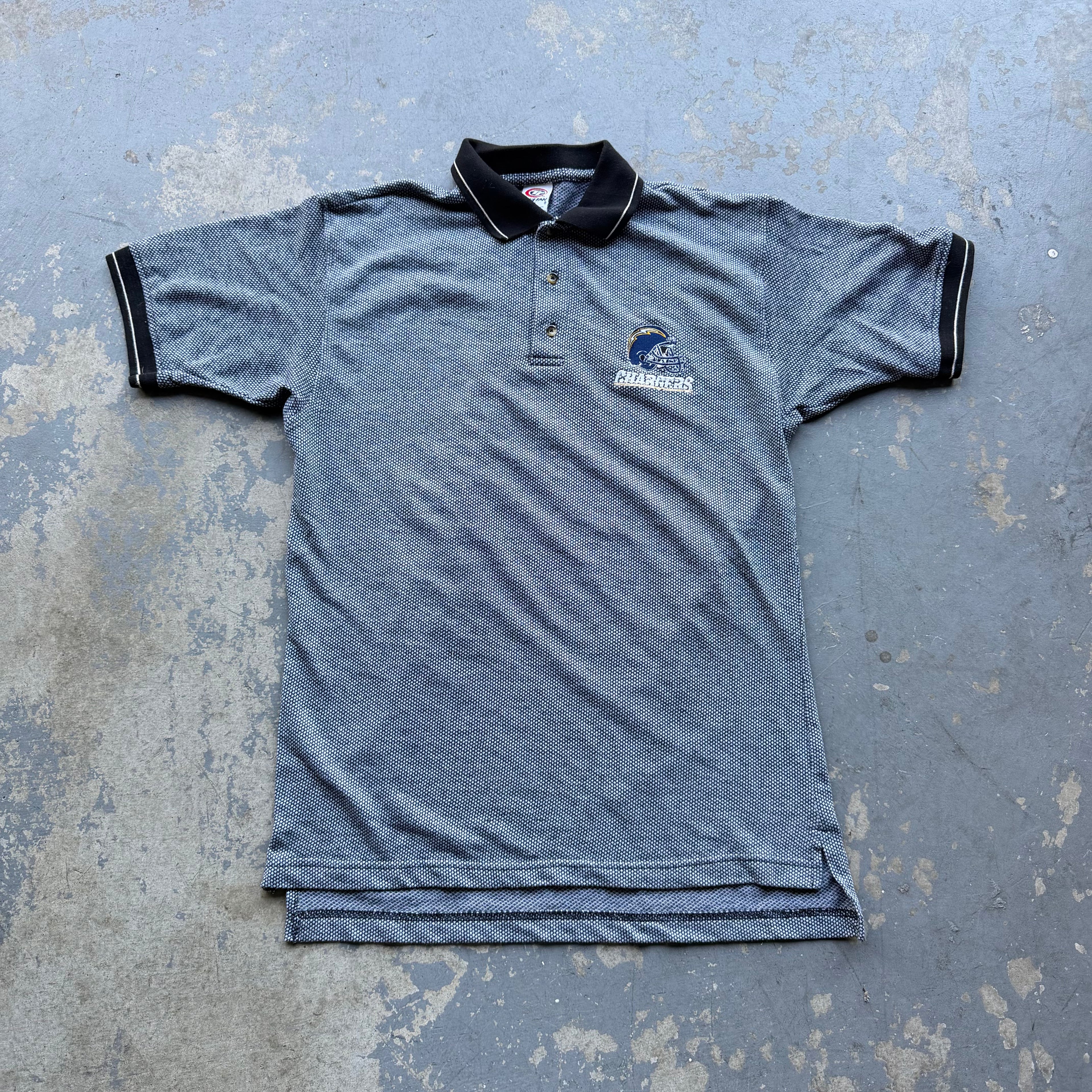 90'S CHARGERS POLO SHIRT (M)