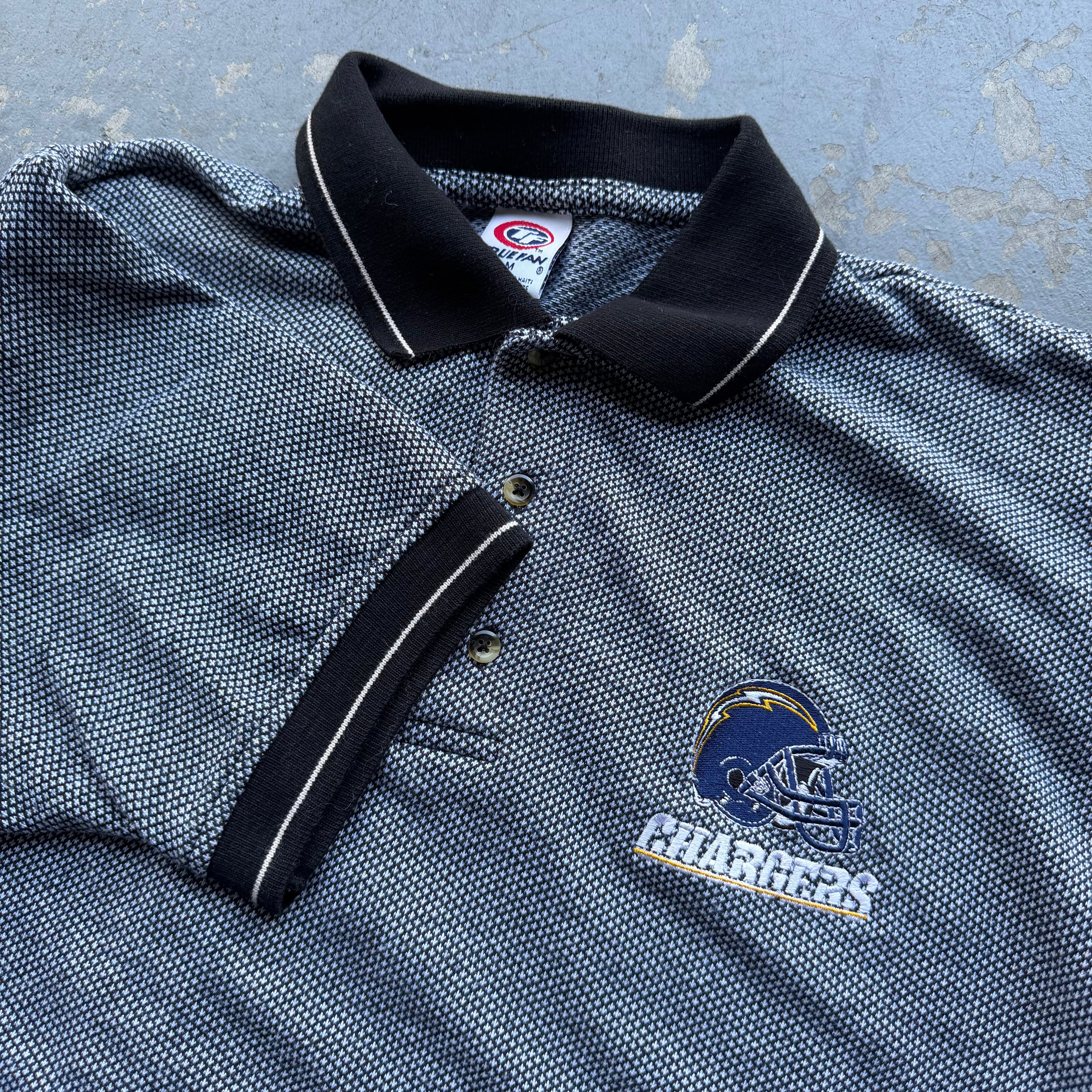 90'S CHARGERS POLO SHIRT (M)