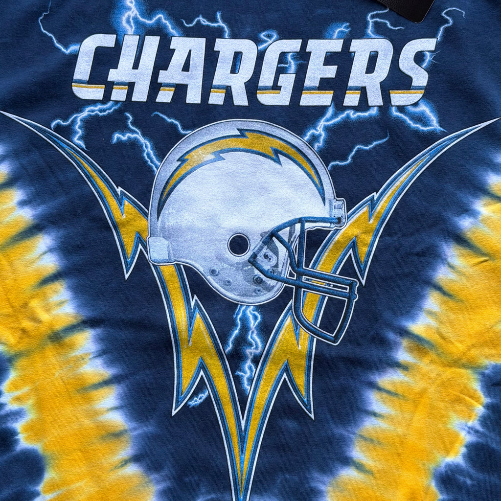 CHARGERS TIE DYE T-SHIRT (XL)