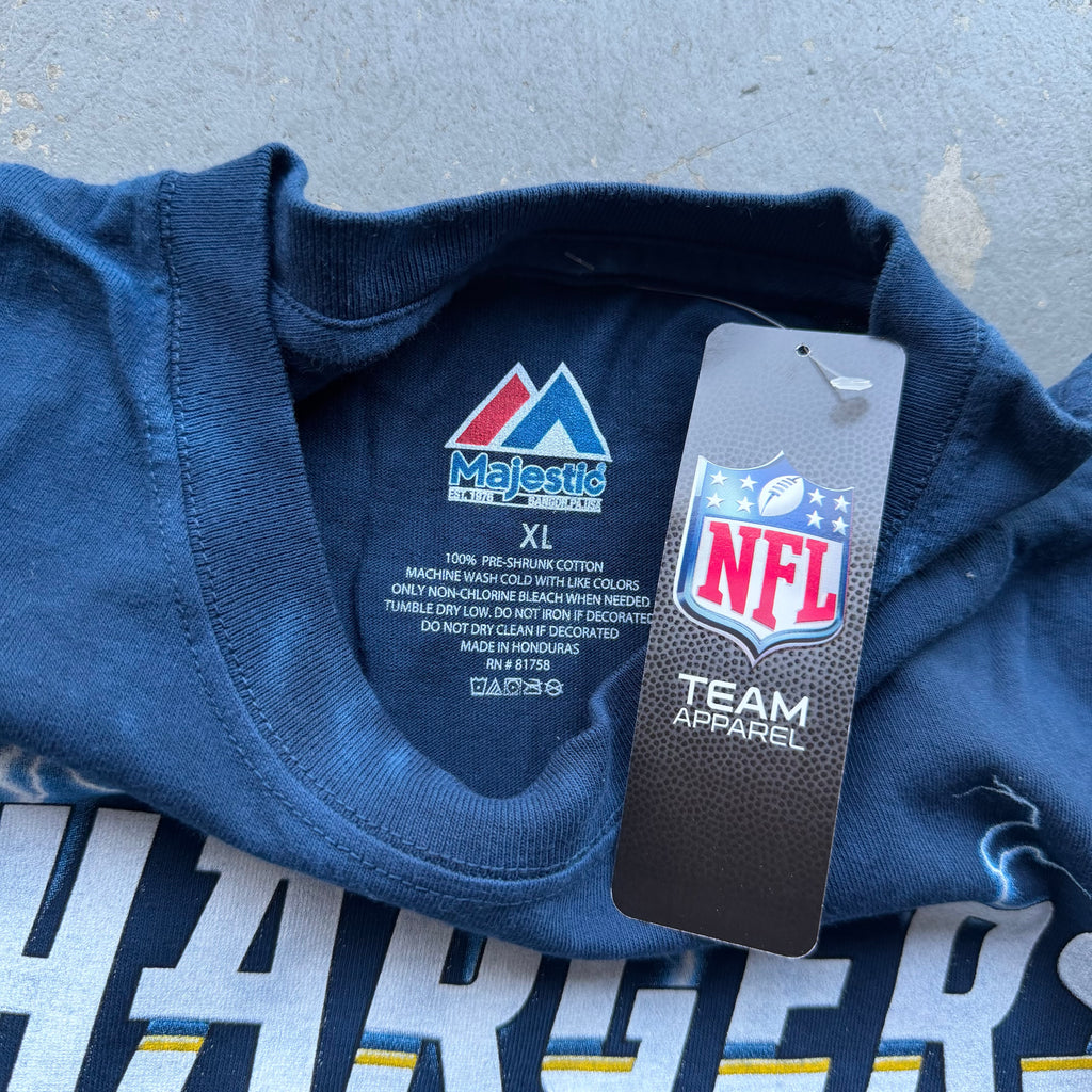 CHARGERS TIE DYE T-SHIRT (XL)