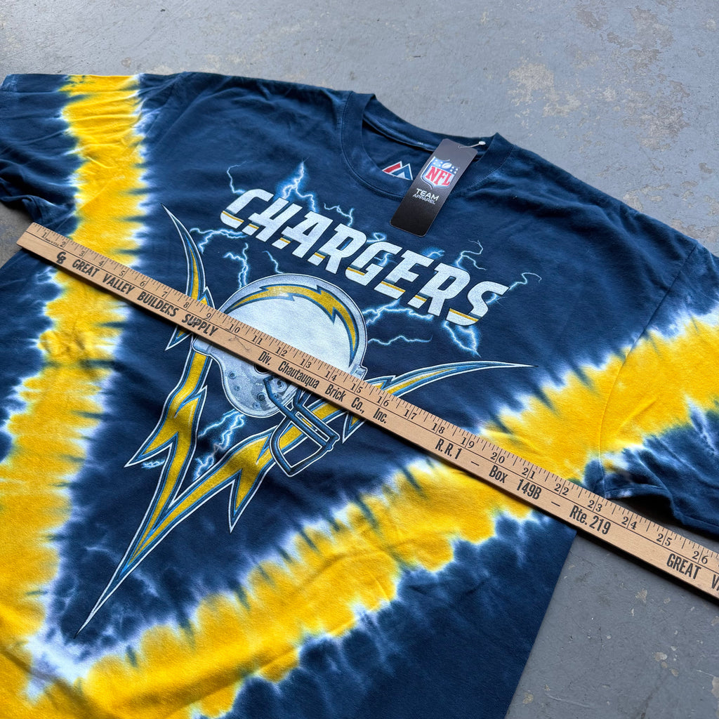 CHARGERS TIE DYE T-SHIRT (XL)