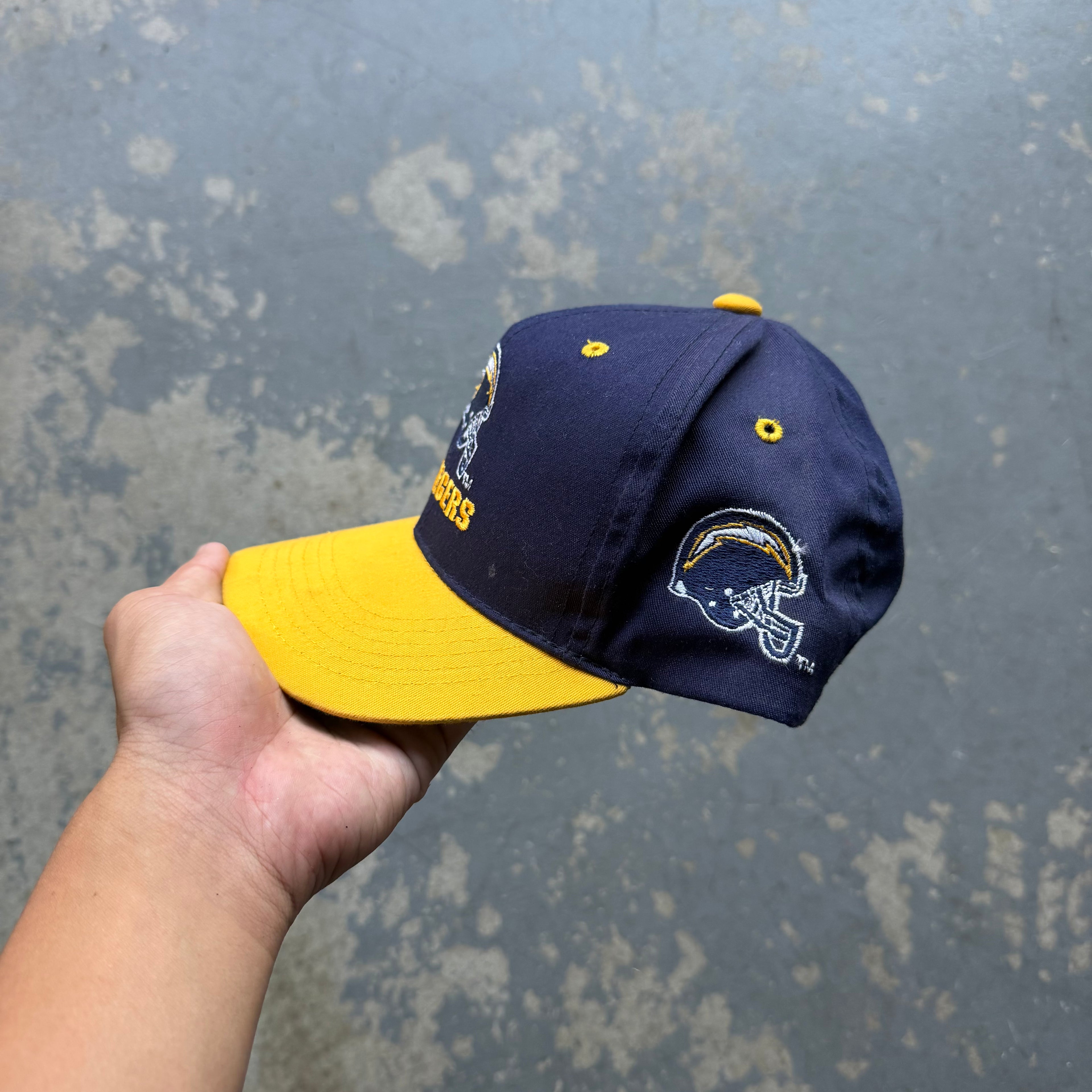 90'S CHARGERS HELMET YOUTH HAT (KID'S)