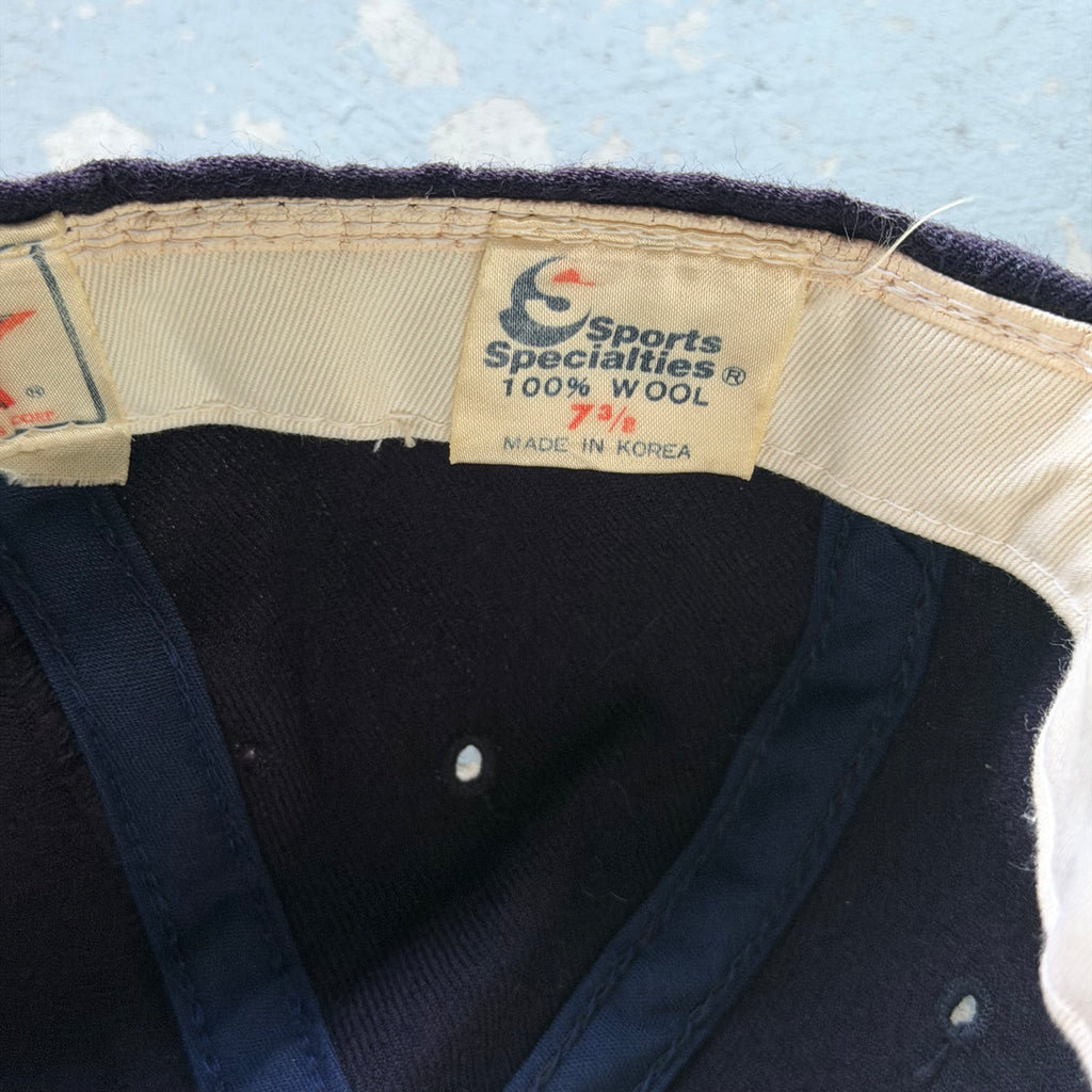 90'S CHARGERS SCRIPT FITTED HAT (SIZE 7 1/4)