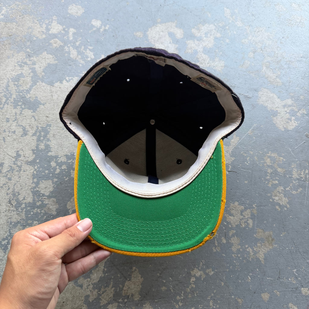 90'S CHARGERS SCRIPT FITTED HAT (SIZE 7 1/4)