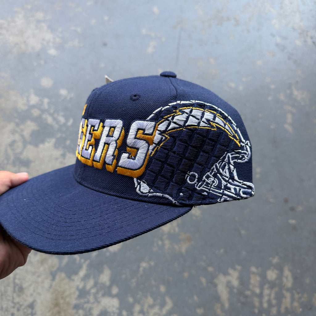 90'S CHARGERS SPORTS SPECIALTIES GRID HAT (OS)