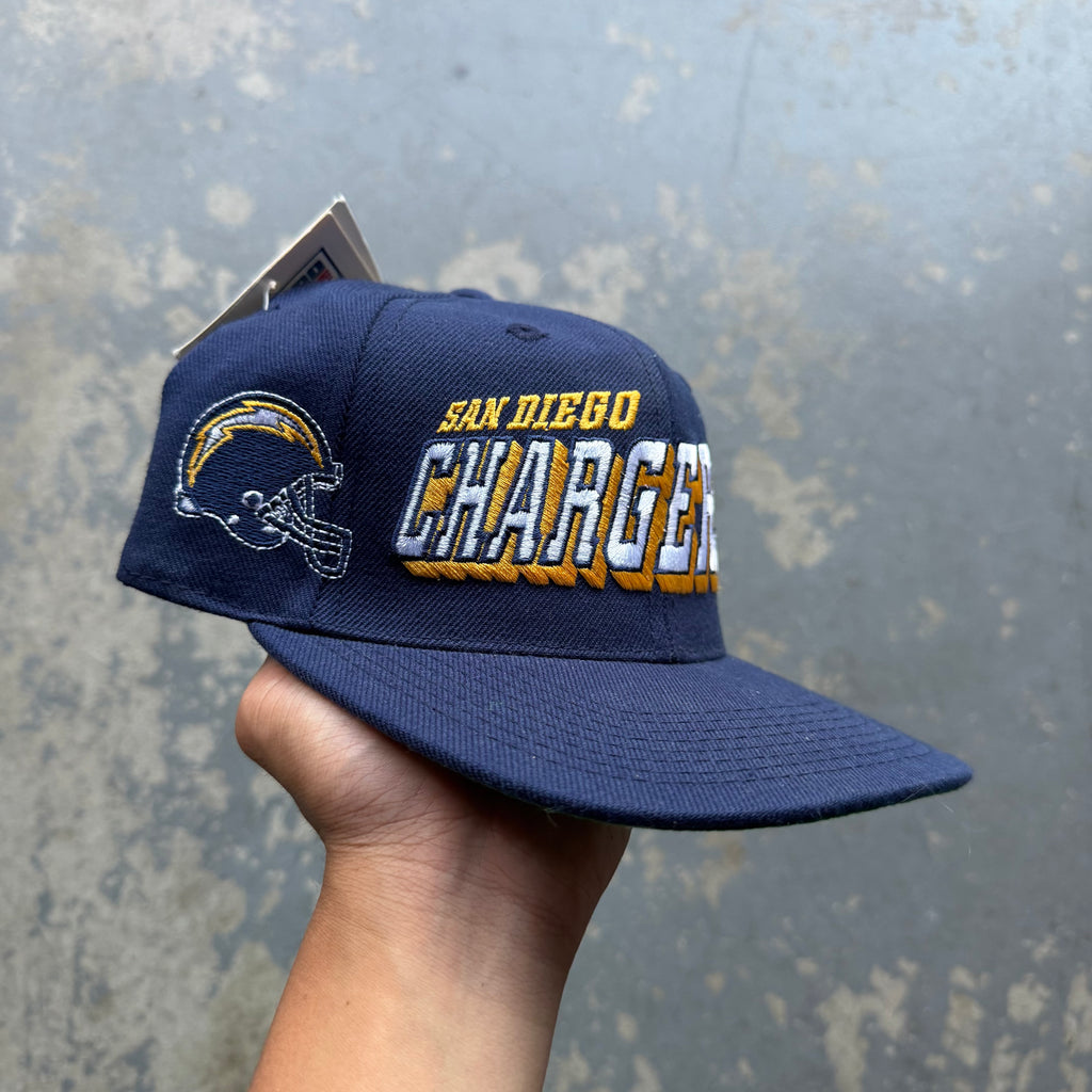90'S CHARGERS SPORTS SPECIALTIES GRID HAT (OS)