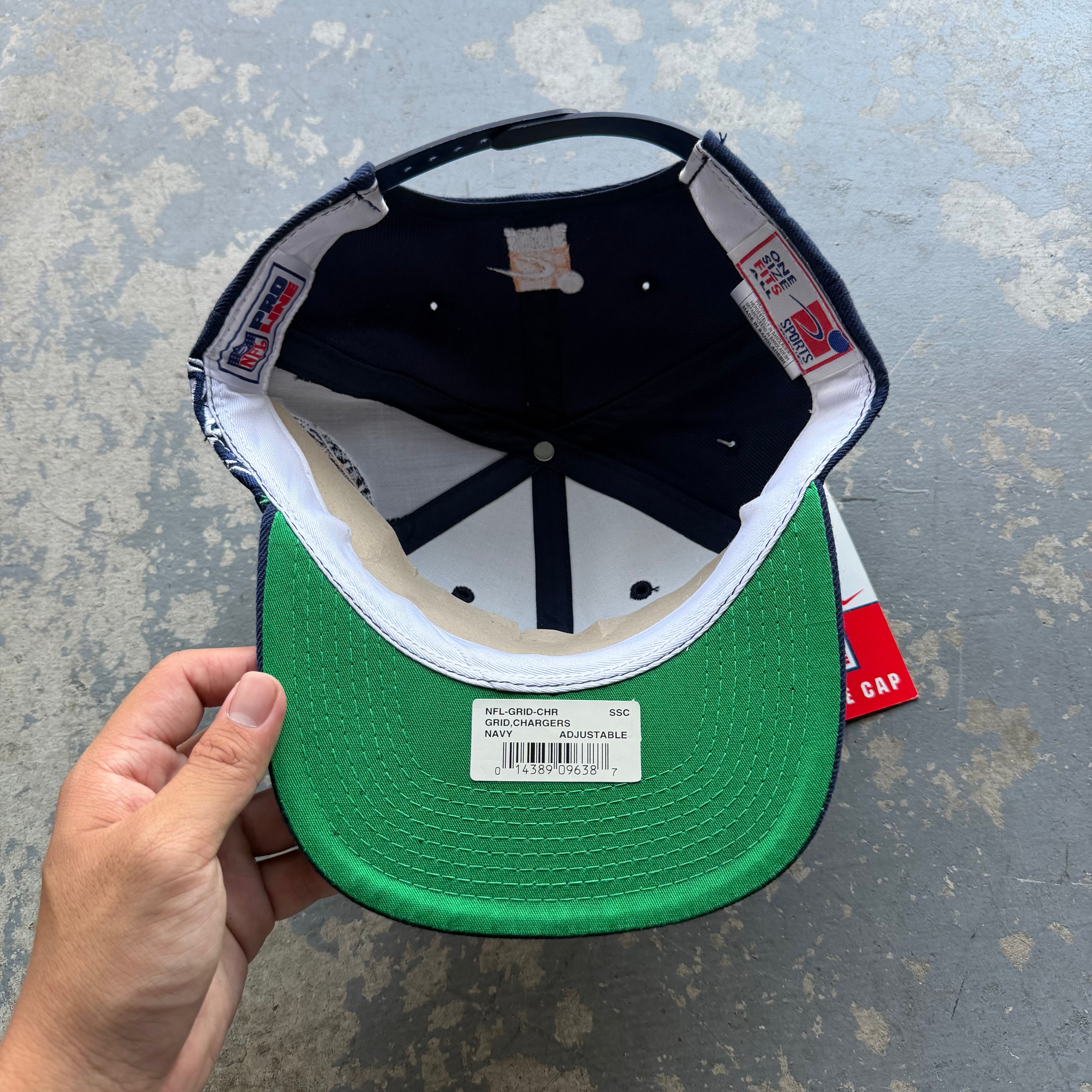 90'S CHARGERS SPORTS SPECIALTIES GRID HAT (OS)
