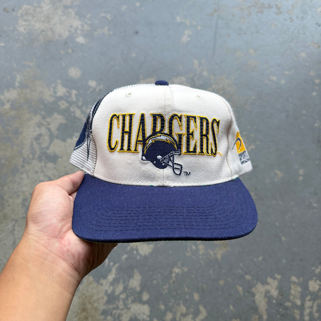 90'S CHARGERS SPORTS SPECIALTIES SD LASER HAT (OS)