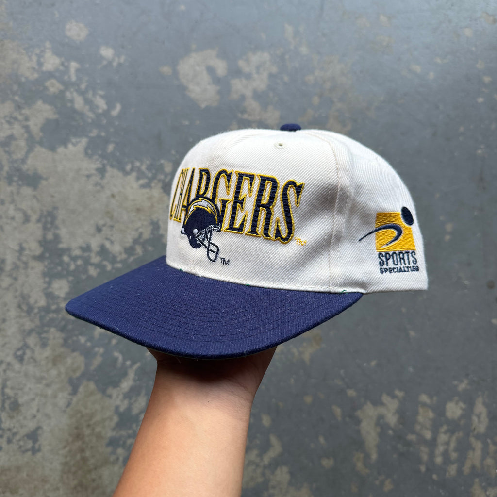 90'S CHARGERS SPORTS SPECIALTIES SD LASER HAT (OS)