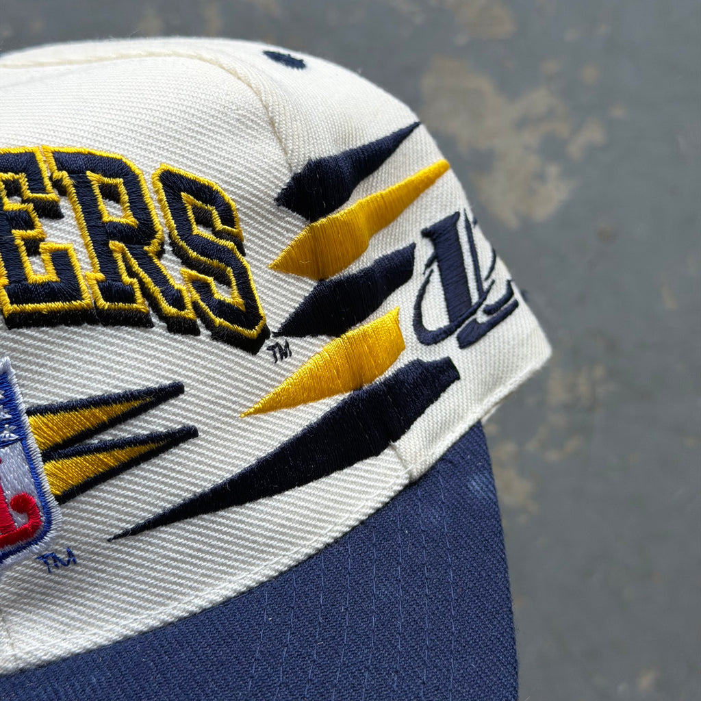 90'S CHARGERS LOGO ATHLETIC DIAMOND CUT HAT (OS)