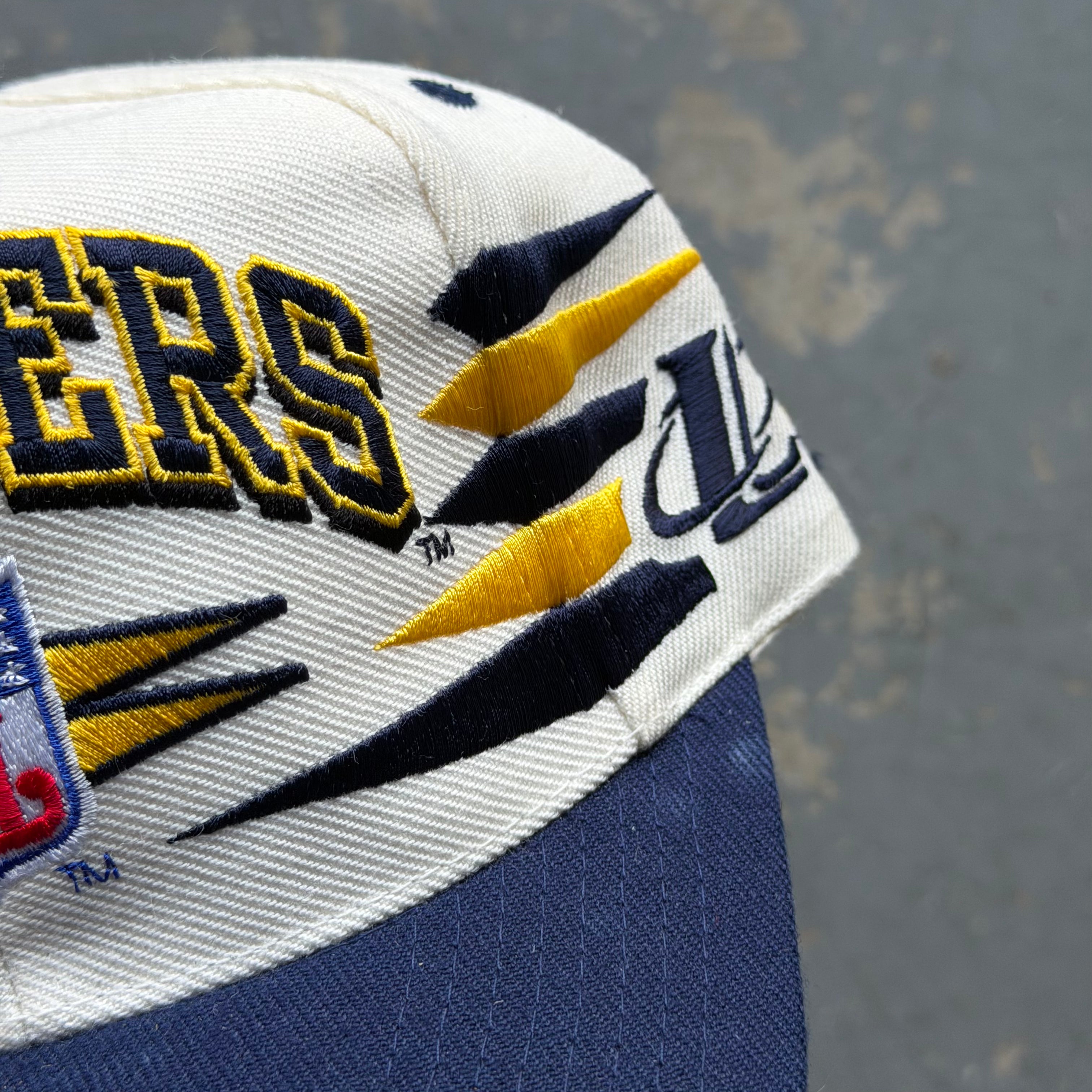 90'S CHARGERS LOGO ATHLETIC DIAMOND CUT HAT (OS)