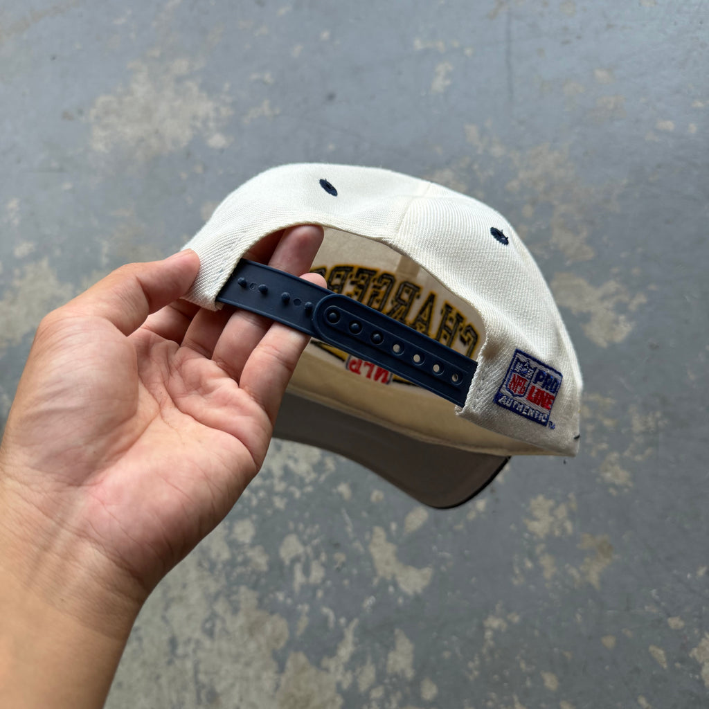 90'S CHARGERS LOGO ATHLETIC DIAMOND CUT HAT (OS)