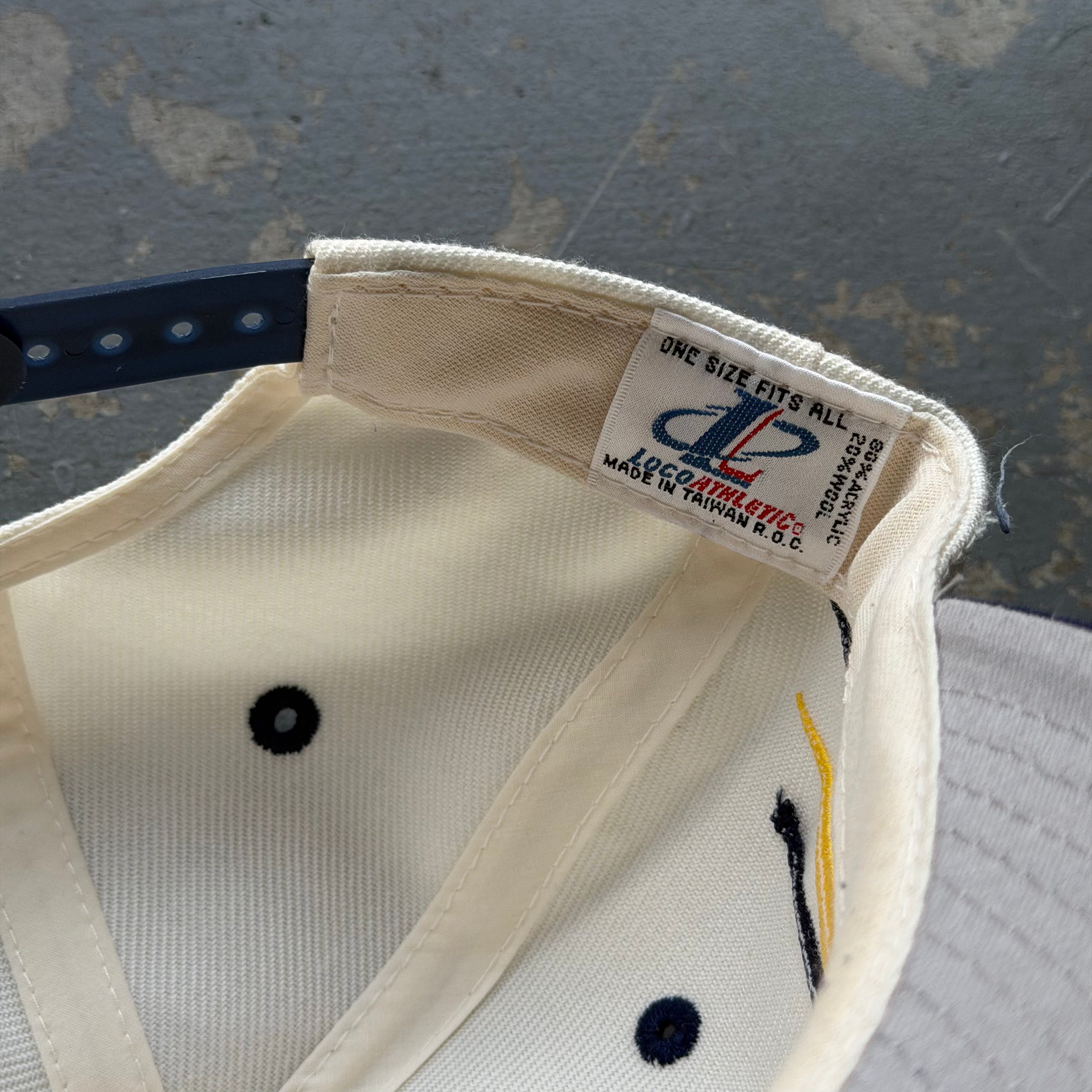 90'S CHARGERS LOGO ATHLETIC DIAMOND CUT HAT (OS)