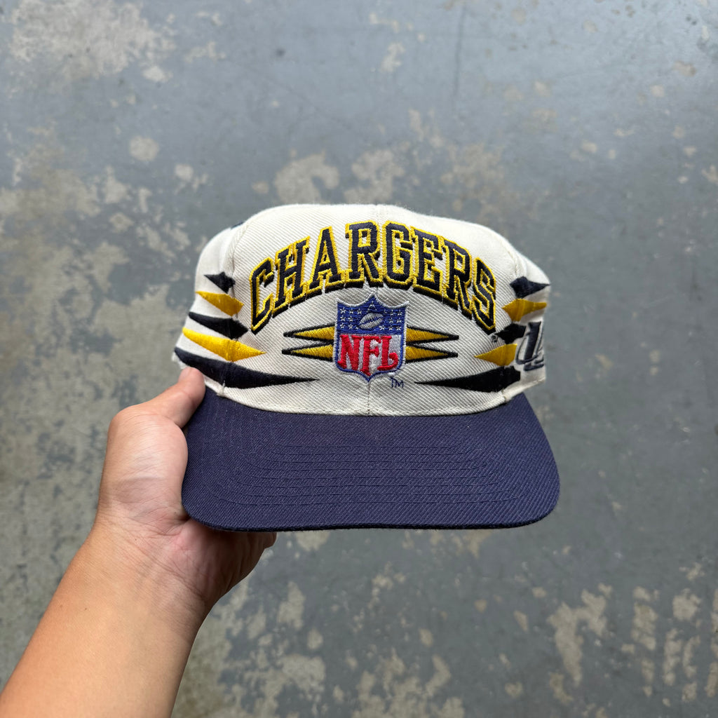 90'S CHARGERS DIAMOND CUT HAT (OS)