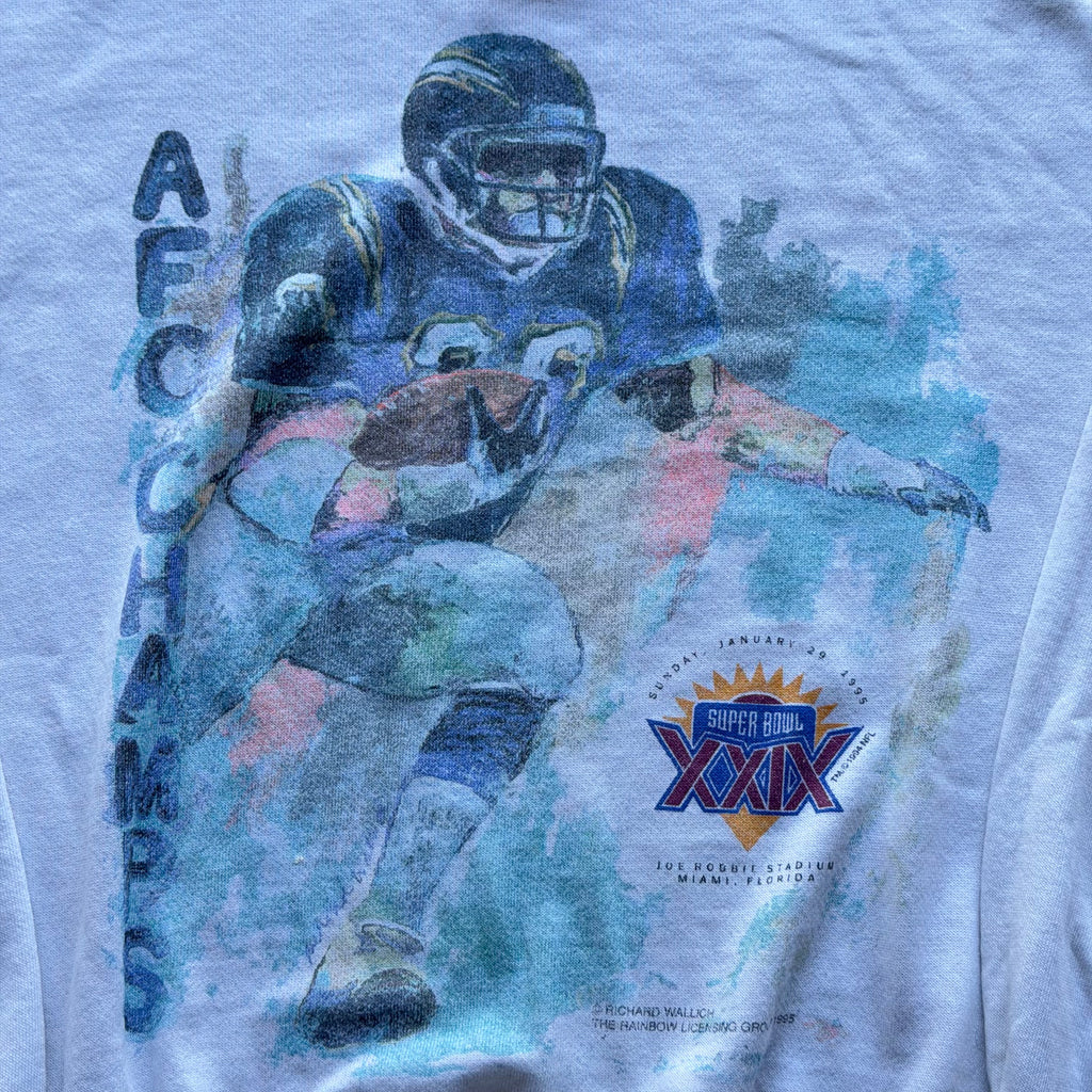1995 CHARGERS RICHARD WALLICH SWEATSHIRT (XL)