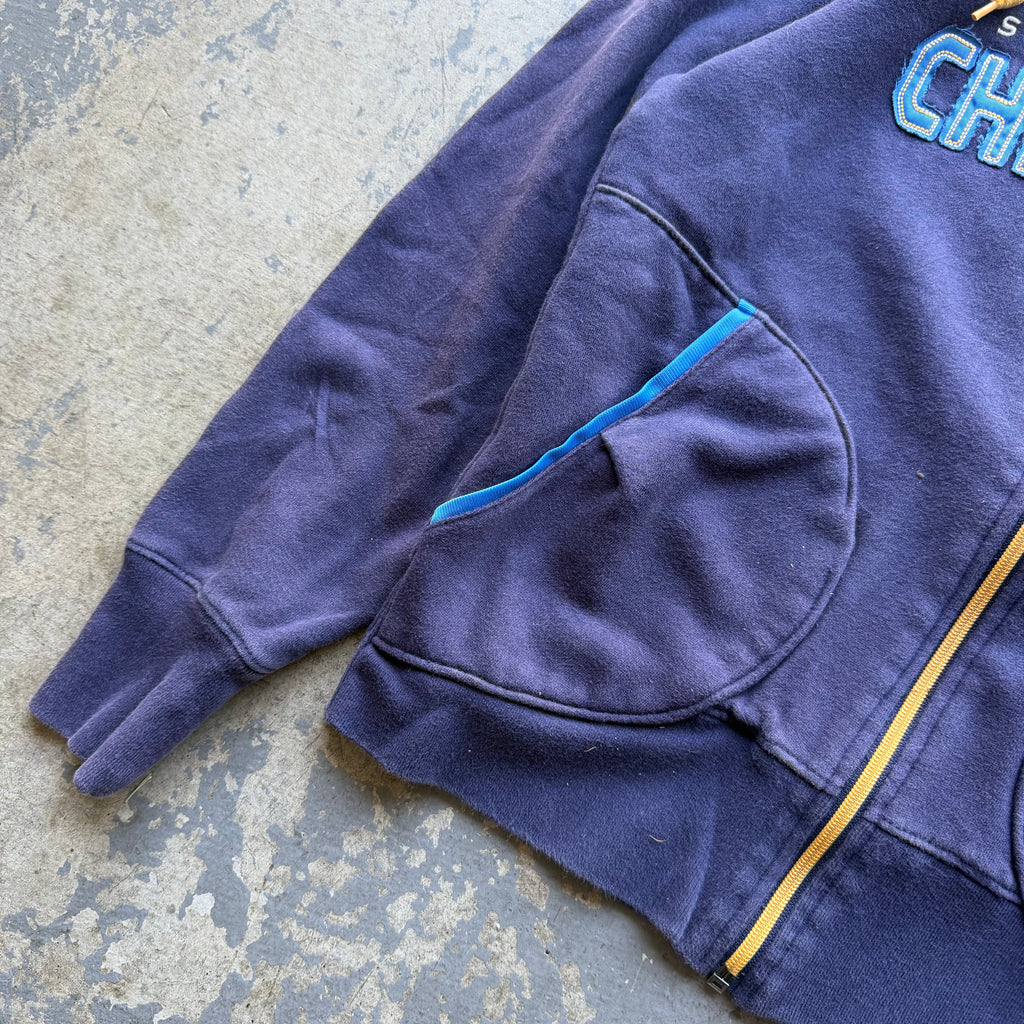 00'S CHARGERS SAN DIEGO ZIP UP HOODIE (S)